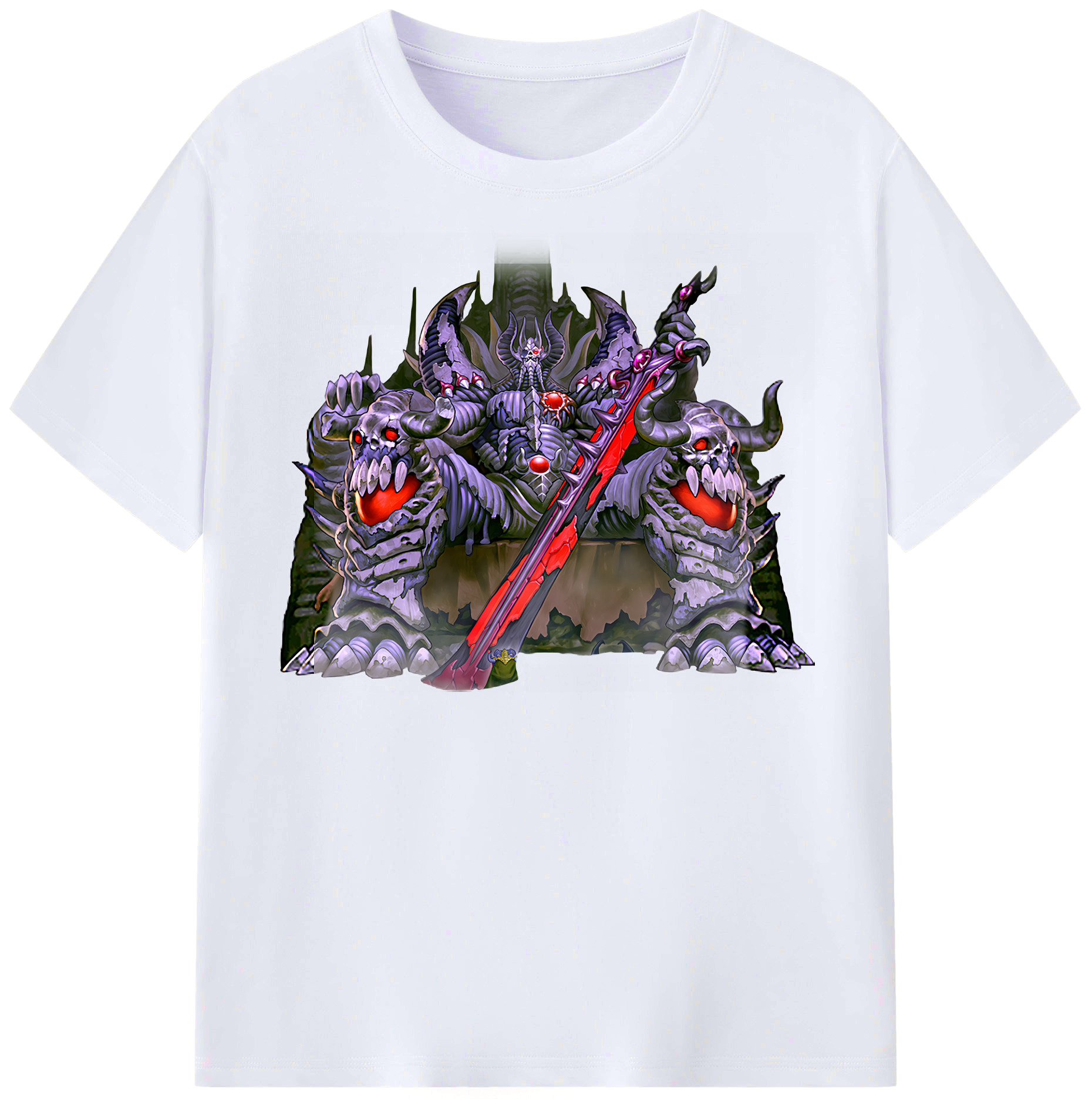 （画像用） 遊☆戯☆王 Yu-Gi-Oh! レディースカジュアルプリントTシャツ（綿100％）