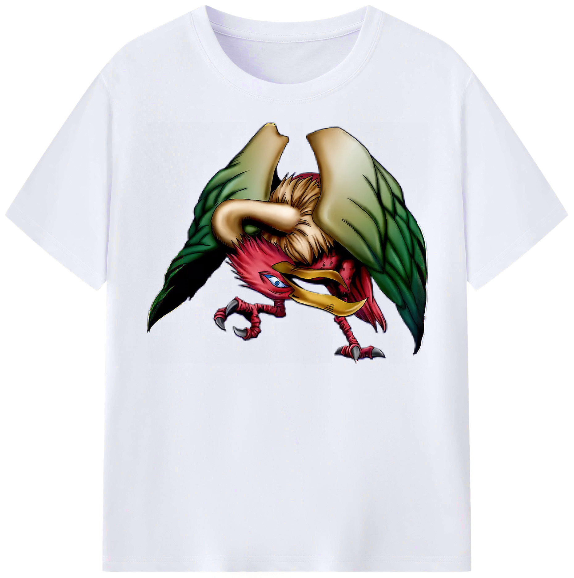 （画像用） 遊☆戯☆王 Yu-Gi-Oh! レディースカジュアルプリントTシャツ（綿100％）