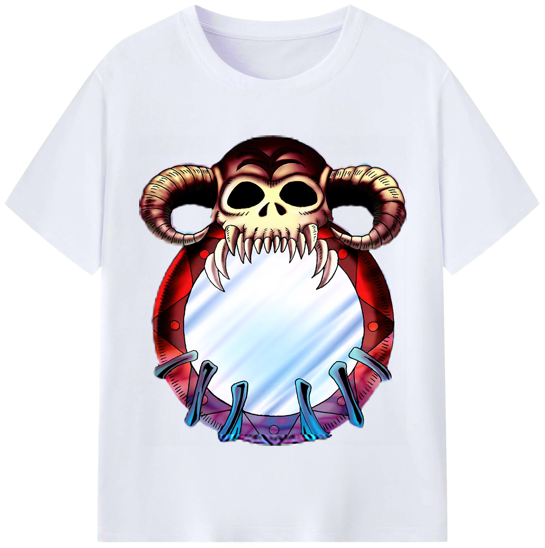 （画像用） 遊☆戯☆王 Yu-Gi-Oh! レディースカジュアルプリントTシャツ（綿100％）
