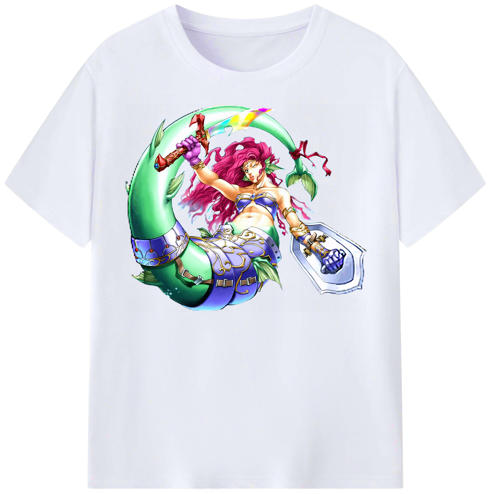 （画像用） 遊☆戯☆王 Yu-Gi-Oh! レディースカジュアルプリントTシャツ（綿100％）
