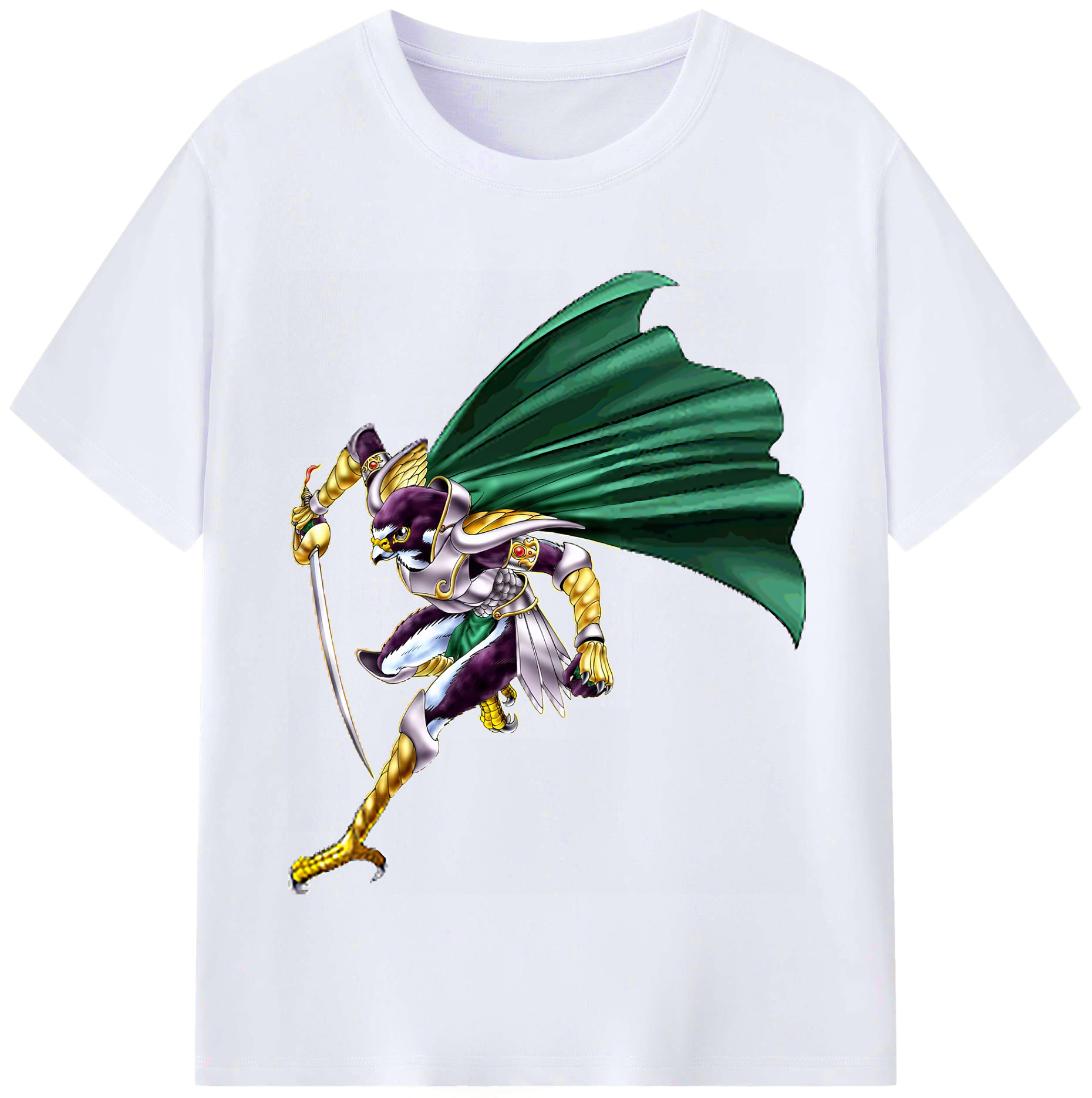 （画像用） 遊☆戯☆王 Yu-Gi-Oh! レディースカジュアルプリントTシャツ（綿100％）