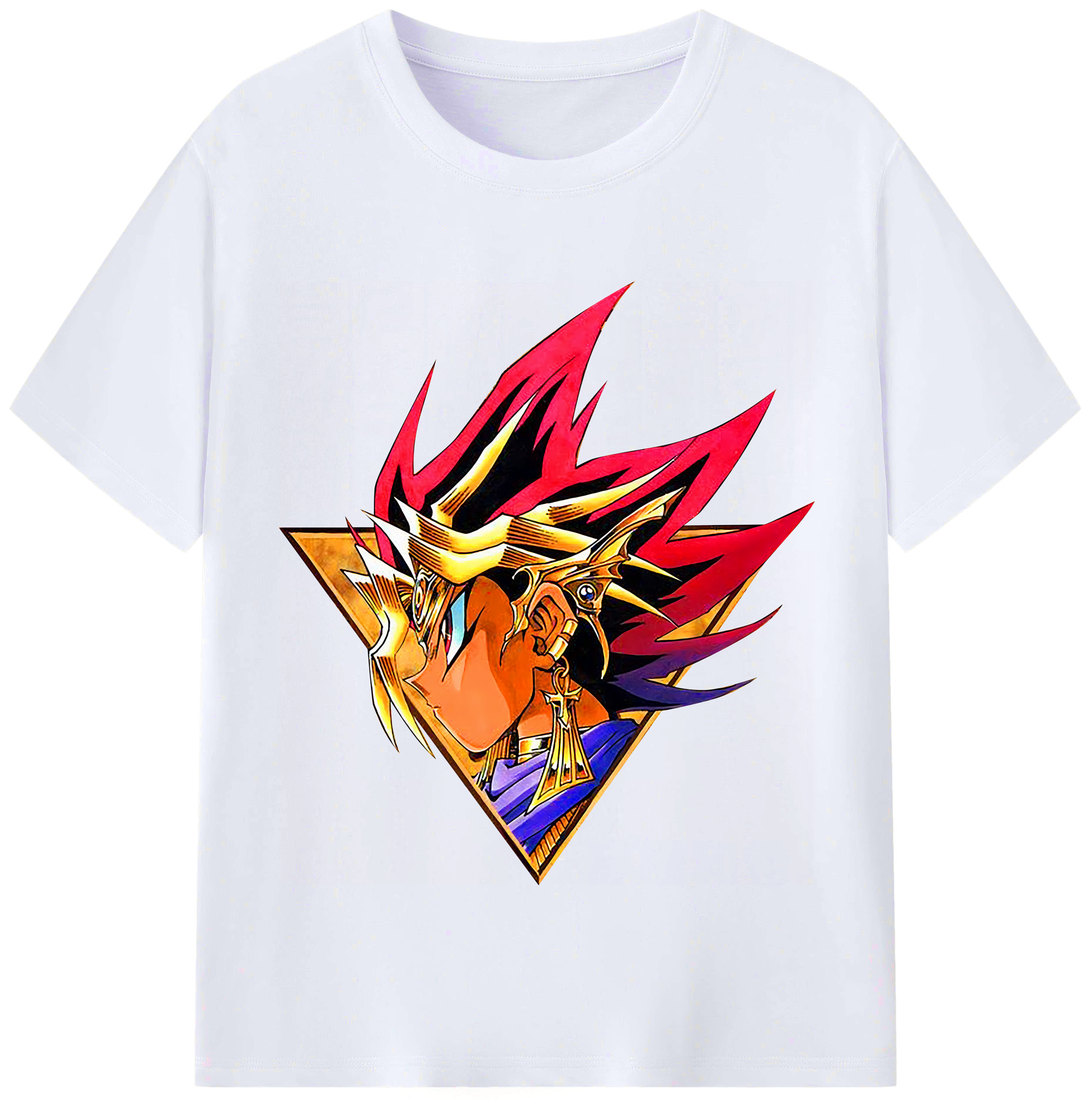 （画像用） 遊☆戯☆王 Yu-Gi-Oh! レディースカジュアルプリントTシャツ（綿100％）