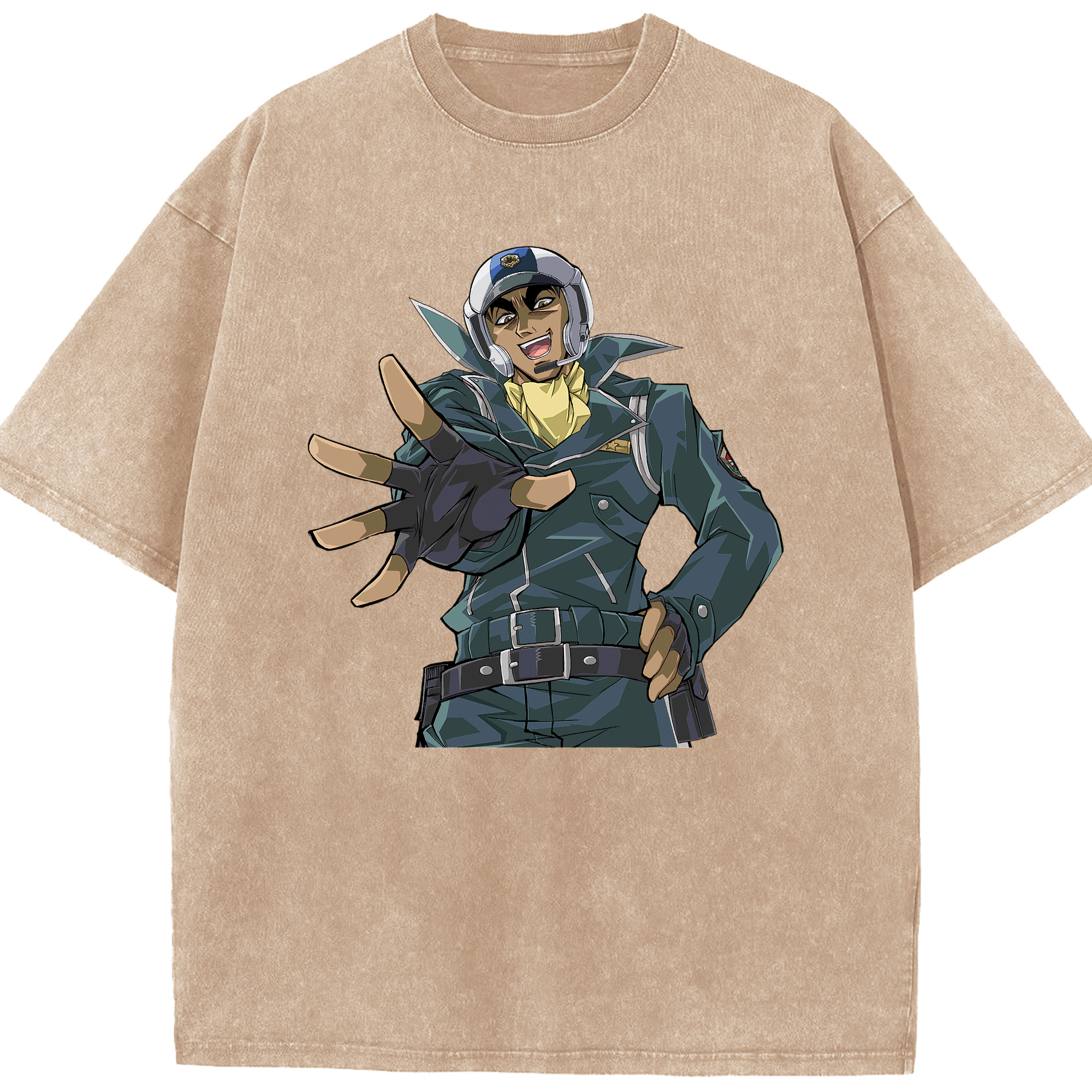 （画像用） 遊☆戯☆王 Yu-Gi-Oh! 綿100% ヴィンテージ風 半袖Tシャツ（フロントプリント）