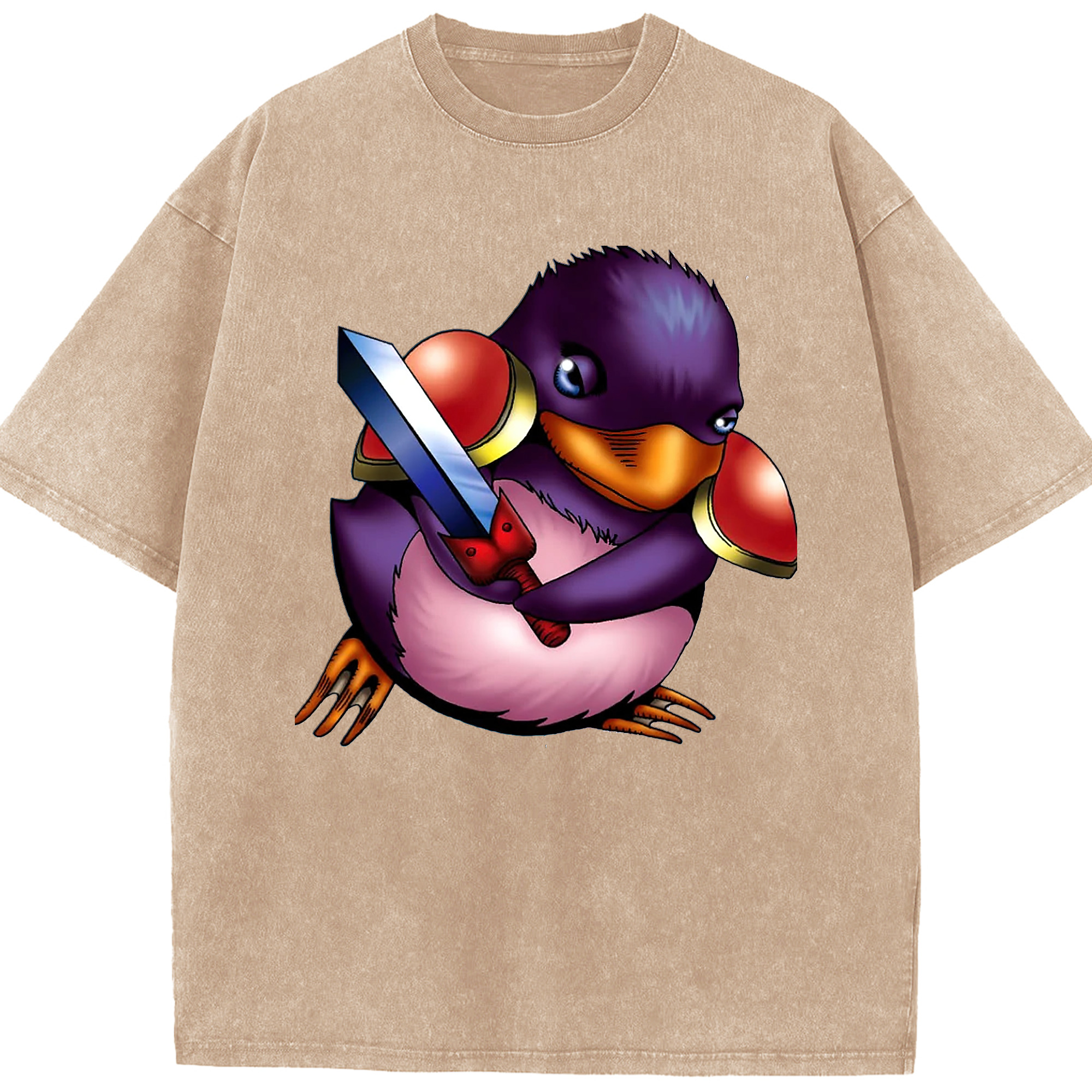 （画像用） 遊☆戯☆王 Yu-Gi-Oh! 綿100% ヴィンテージ風 半袖Tシャツ（フロントプリント）