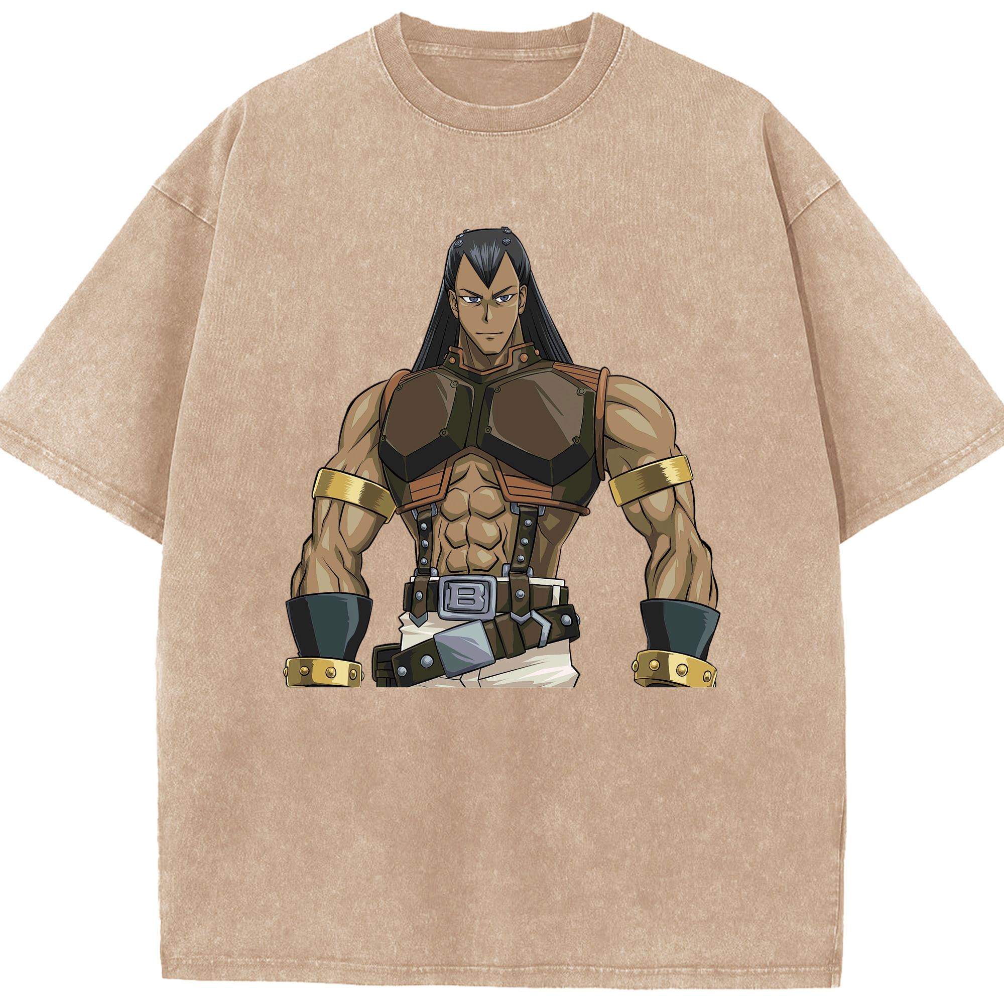 （画像用） 遊☆戯☆王 Yu-Gi-Oh! 綿100% ヴィンテージ風 半袖Tシャツ（フロントプリント）