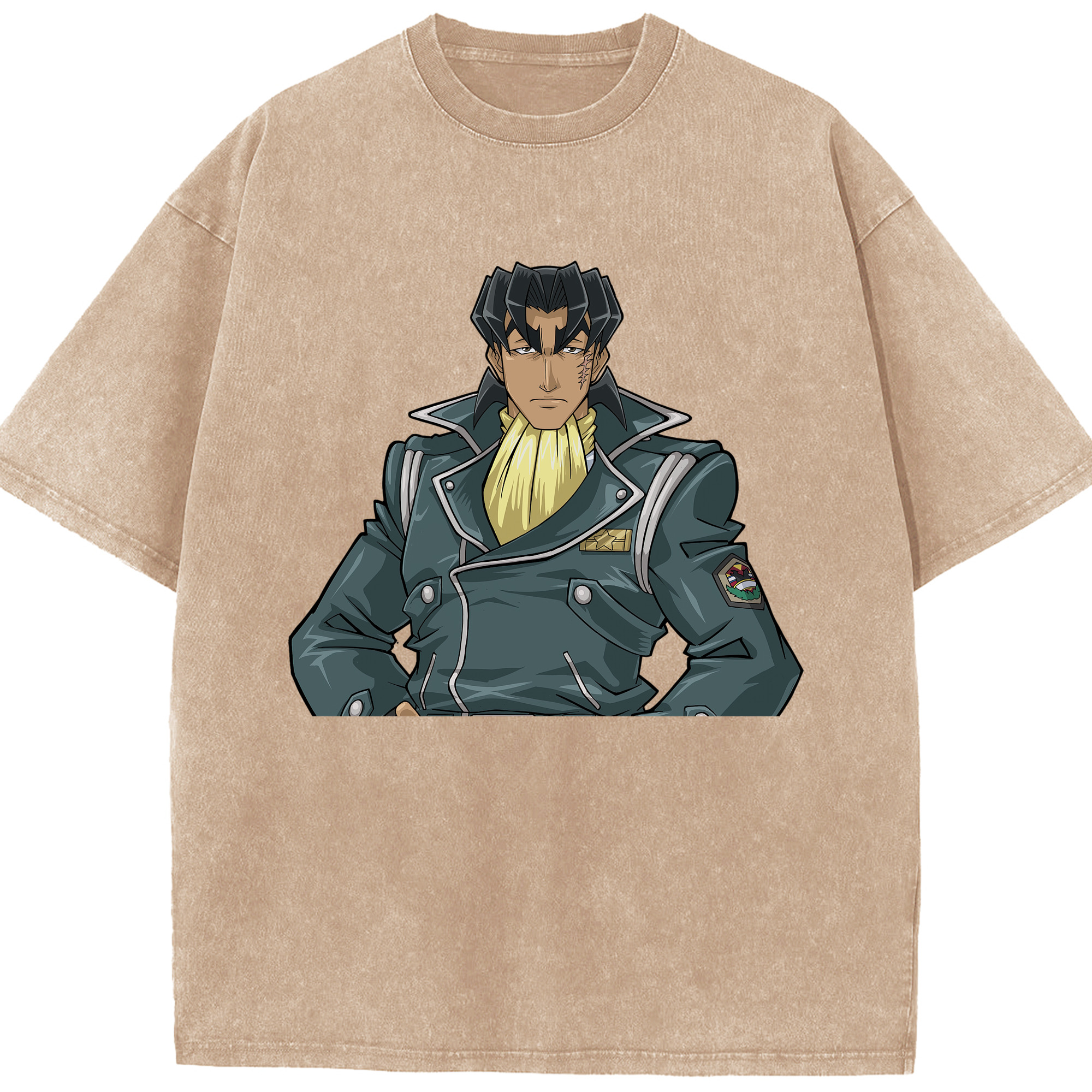 （画像用） 遊☆戯☆王 Yu-Gi-Oh! 綿100% ヴィンテージ風 半袖Tシャツ（フロントプリント）