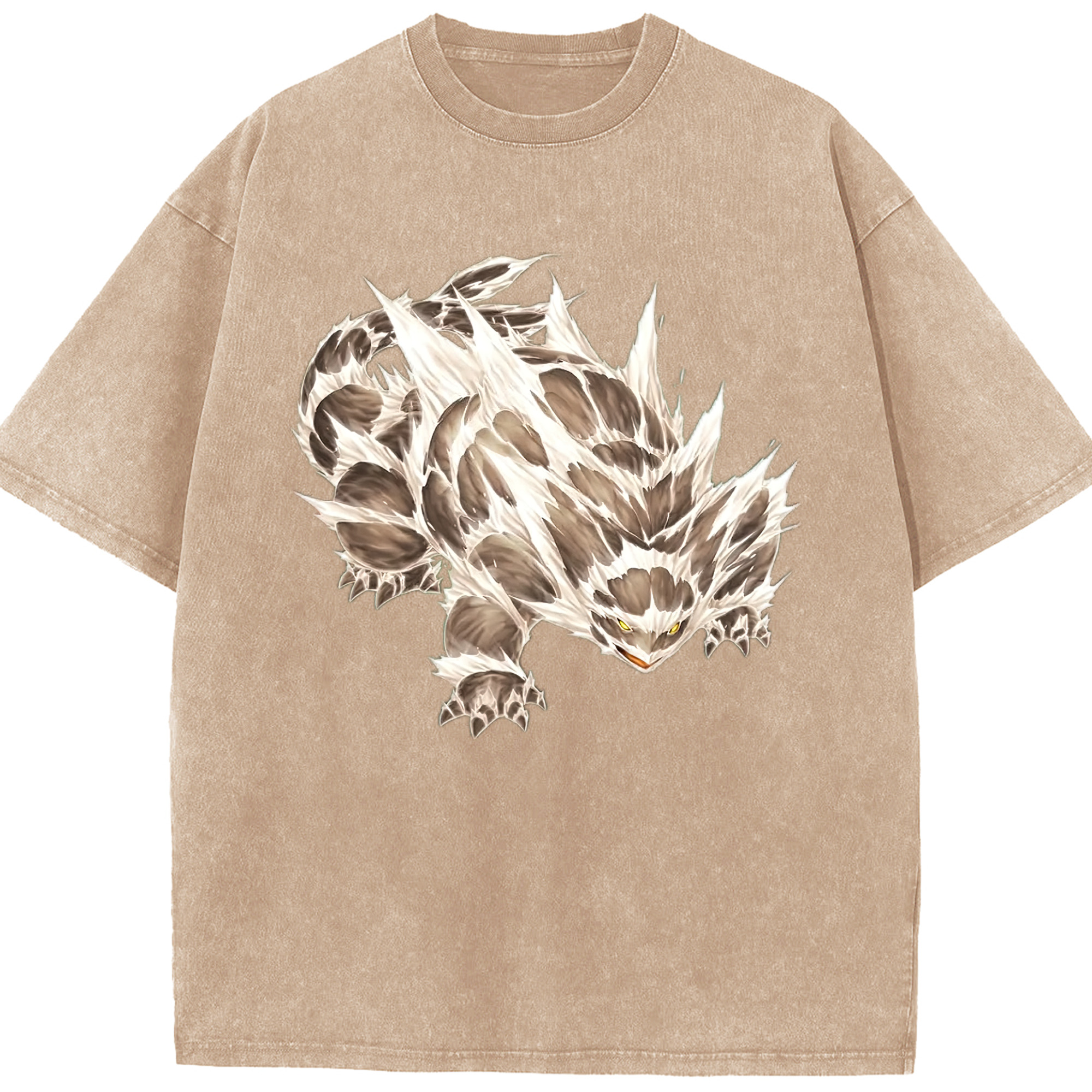 （画像用） 遊☆戯☆王 Yu-Gi-Oh! 綿100% ヴィンテージ風 半袖Tシャツ（フロントプリント）