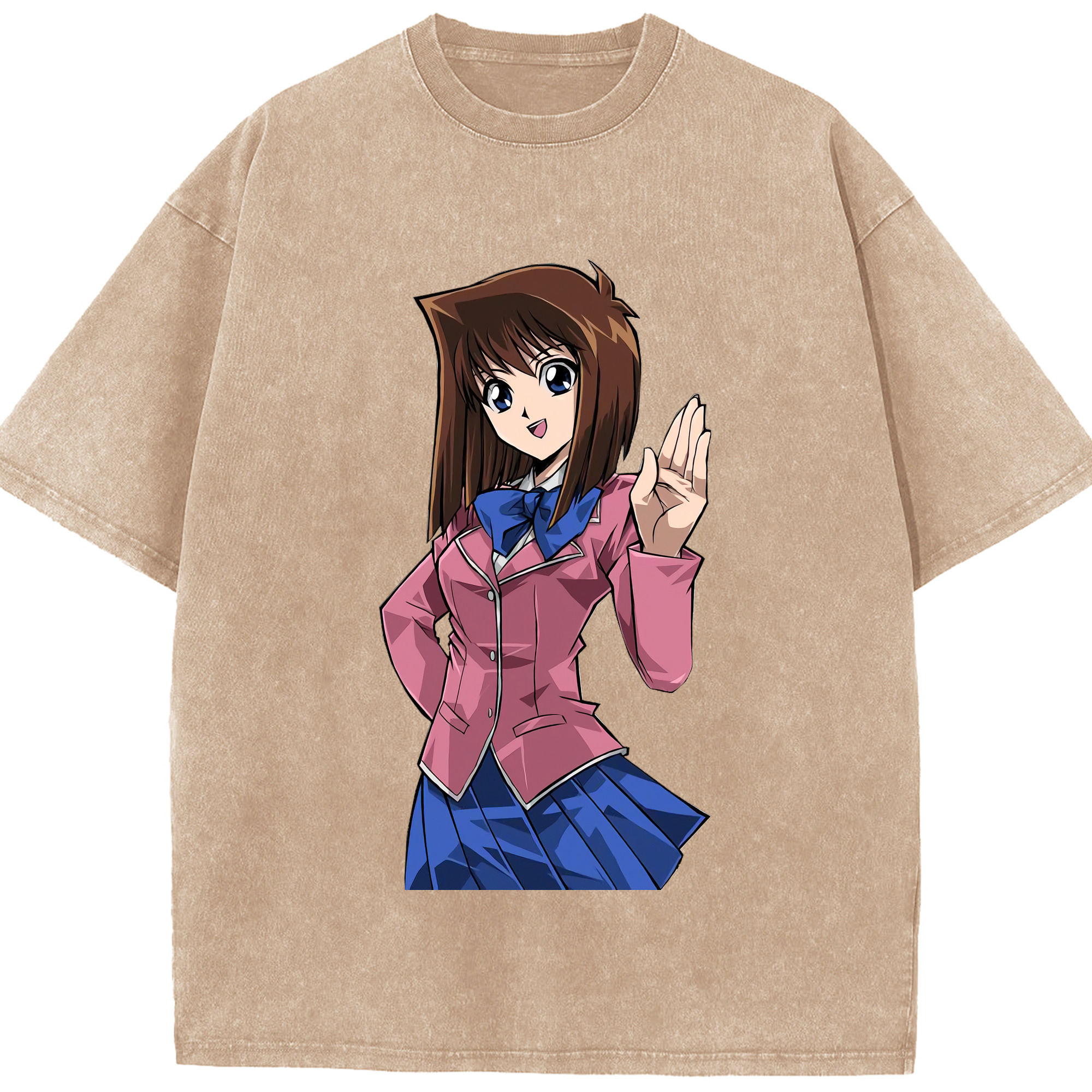 （画像用） 遊☆戯☆王 Yu-Gi-Oh! 綿100% ヴィンテージ風 半袖Tシャツ（フロントプリント）