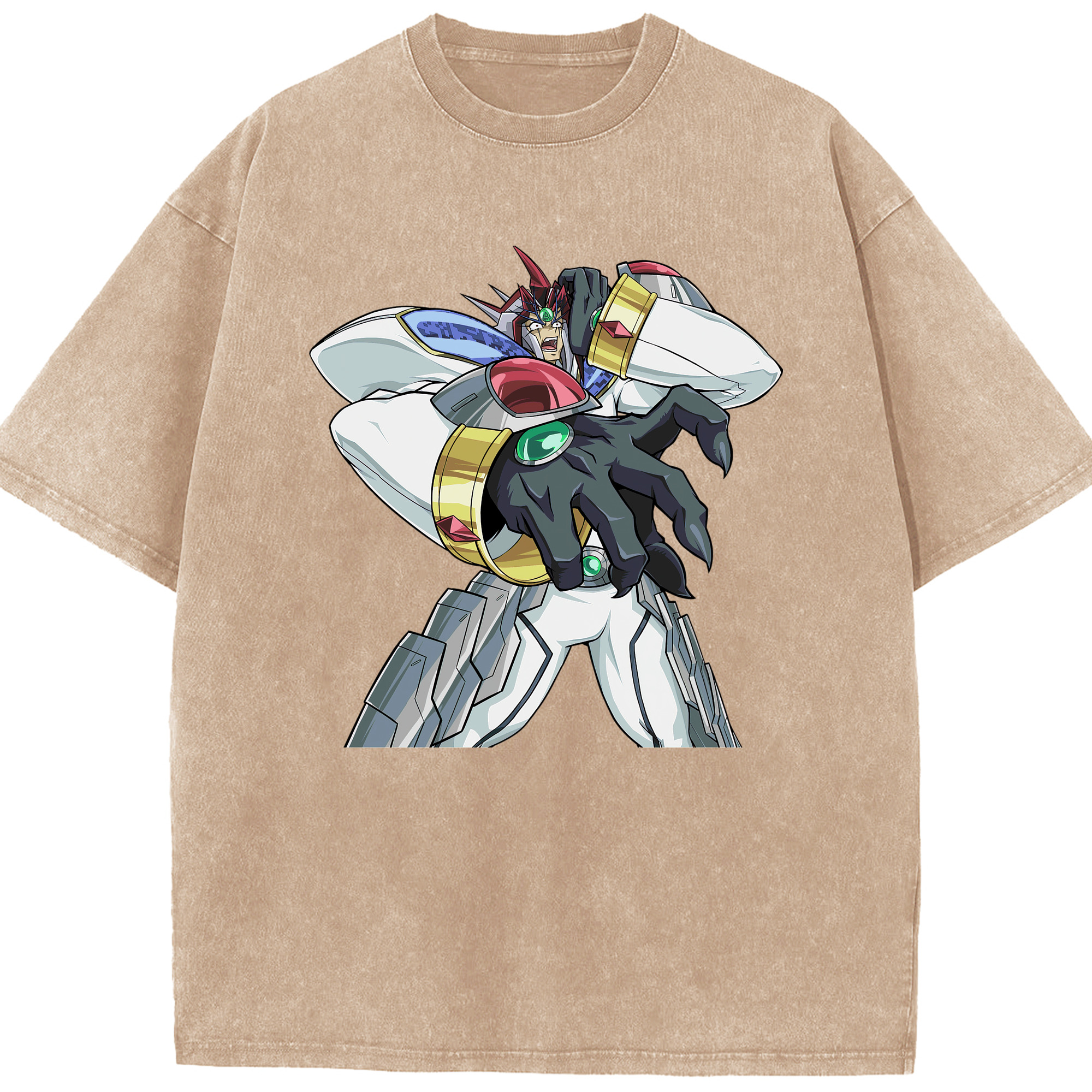 （画像用） 遊☆戯☆王 Yu-Gi-Oh! 綿100% ヴィンテージ風 半袖Tシャツ（フロントプリント）