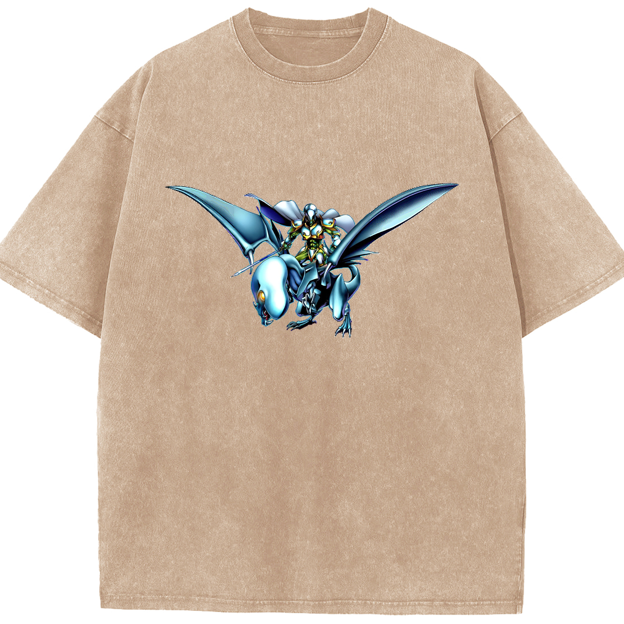 （画像用） 遊☆戯☆王 Yu-Gi-Oh! 綿100% ヴィンテージ風 半袖Tシャツ（フロントプリント）