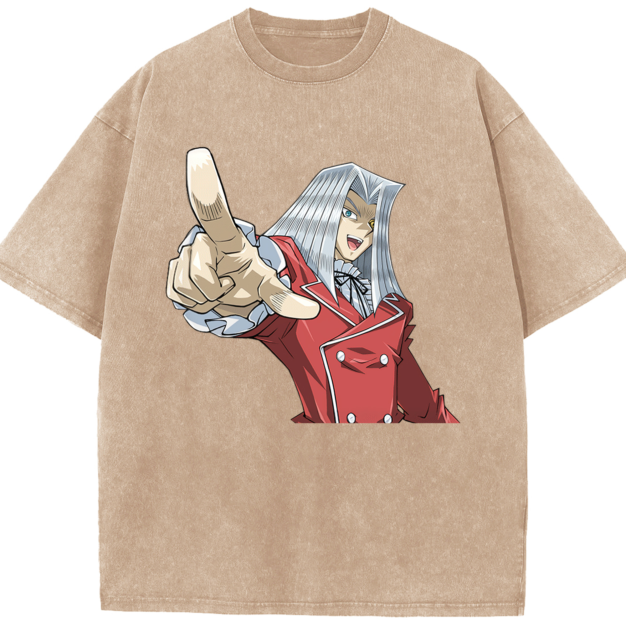 （画像用） 遊☆戯☆王 Yu-Gi-Oh! 綿100% ヴィンテージ風 半袖Tシャツ（フロントプリント）