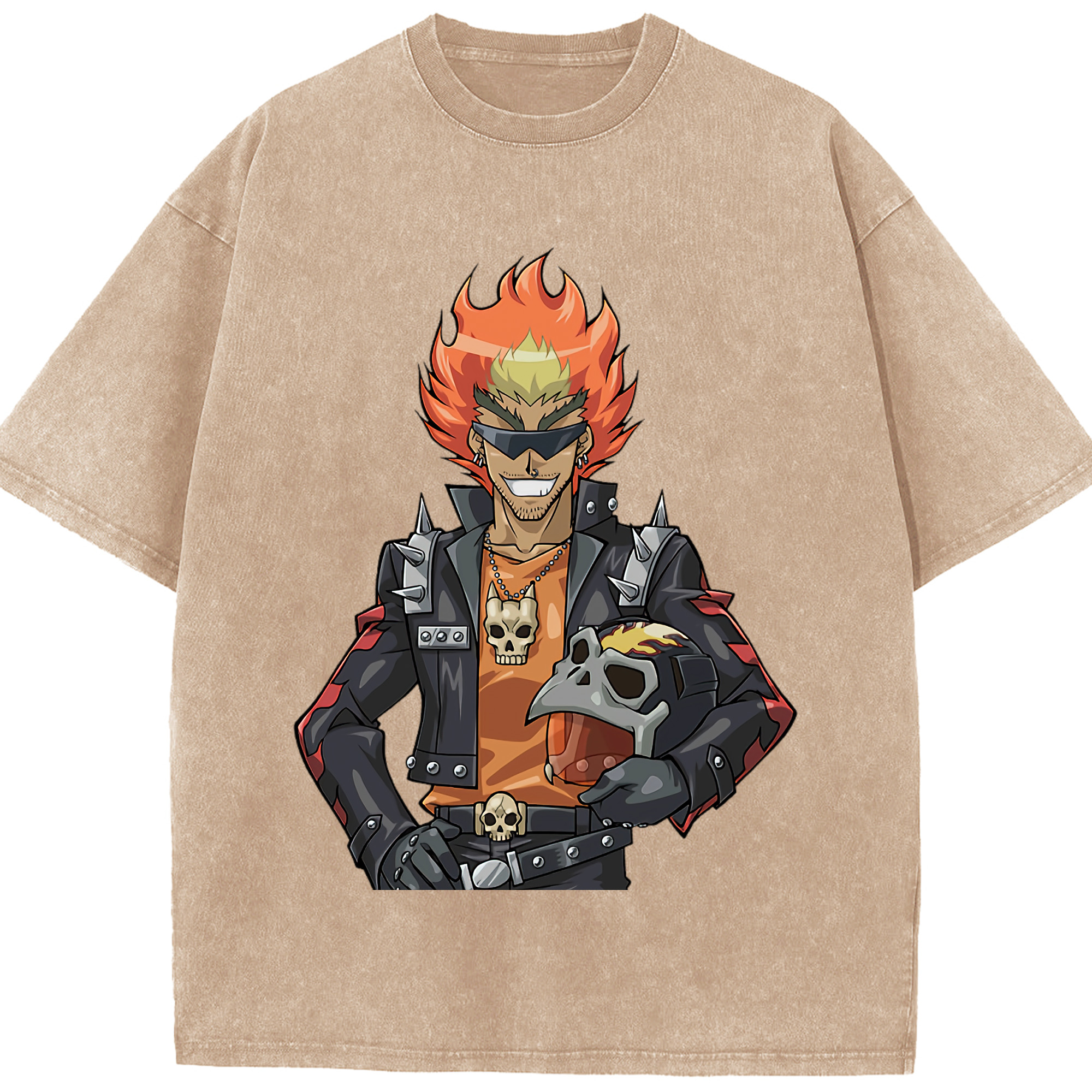 （画像用） 遊☆戯☆王 Yu-Gi-Oh! 綿100% ヴィンテージ風 半袖Tシャツ（フロントプリント）