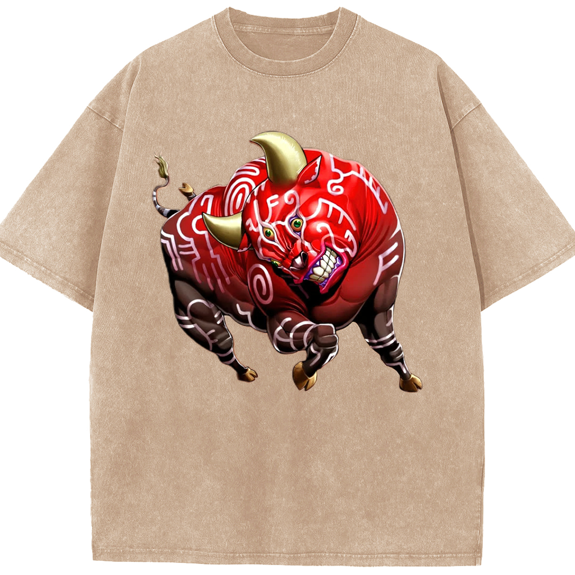 （画像用） 遊☆戯☆王 Yu-Gi-Oh! 綿100% ヴィンテージ風 半袖Tシャツ（フロントプリント）