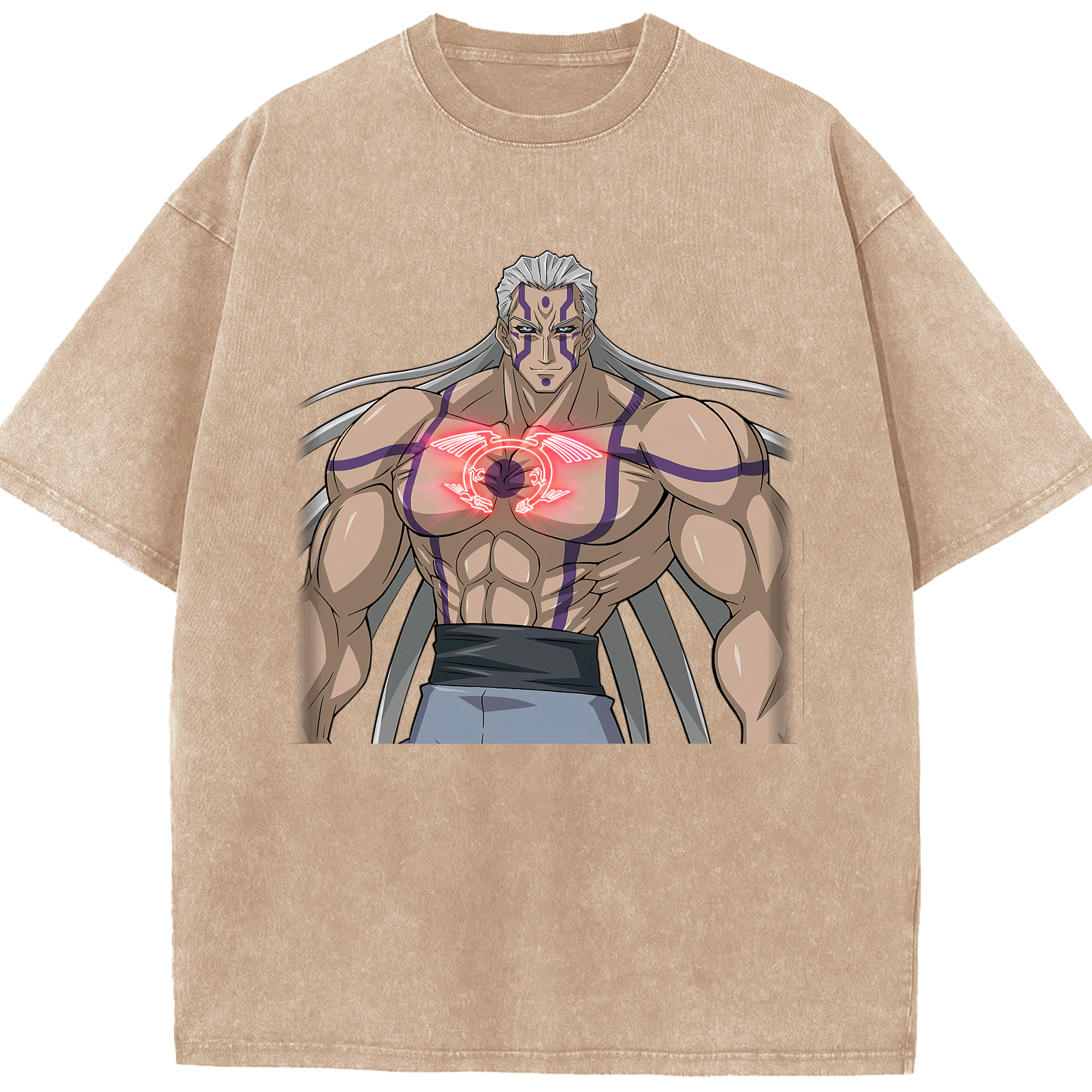 （画像用） 遊☆戯☆王 Yu-Gi-Oh! 綿100% ヴィンテージ風 半袖Tシャツ（フロントプリント）