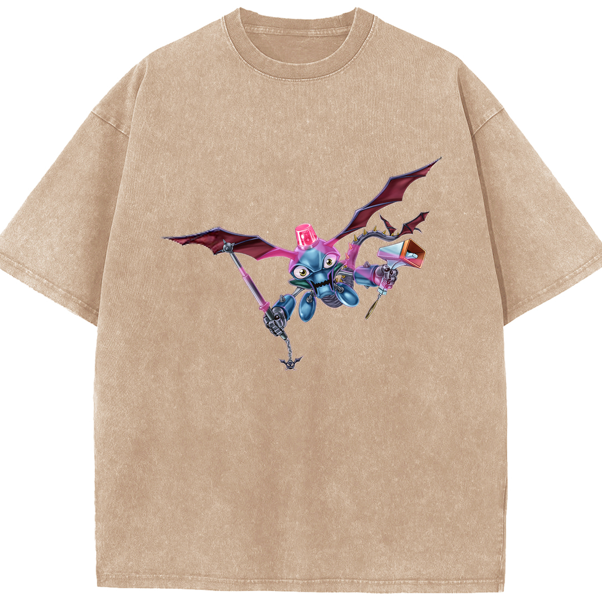 （画像用） 遊☆戯☆王 Yu-Gi-Oh! 綿100% ヴィンテージ風 半袖Tシャツ（フロントプリント）