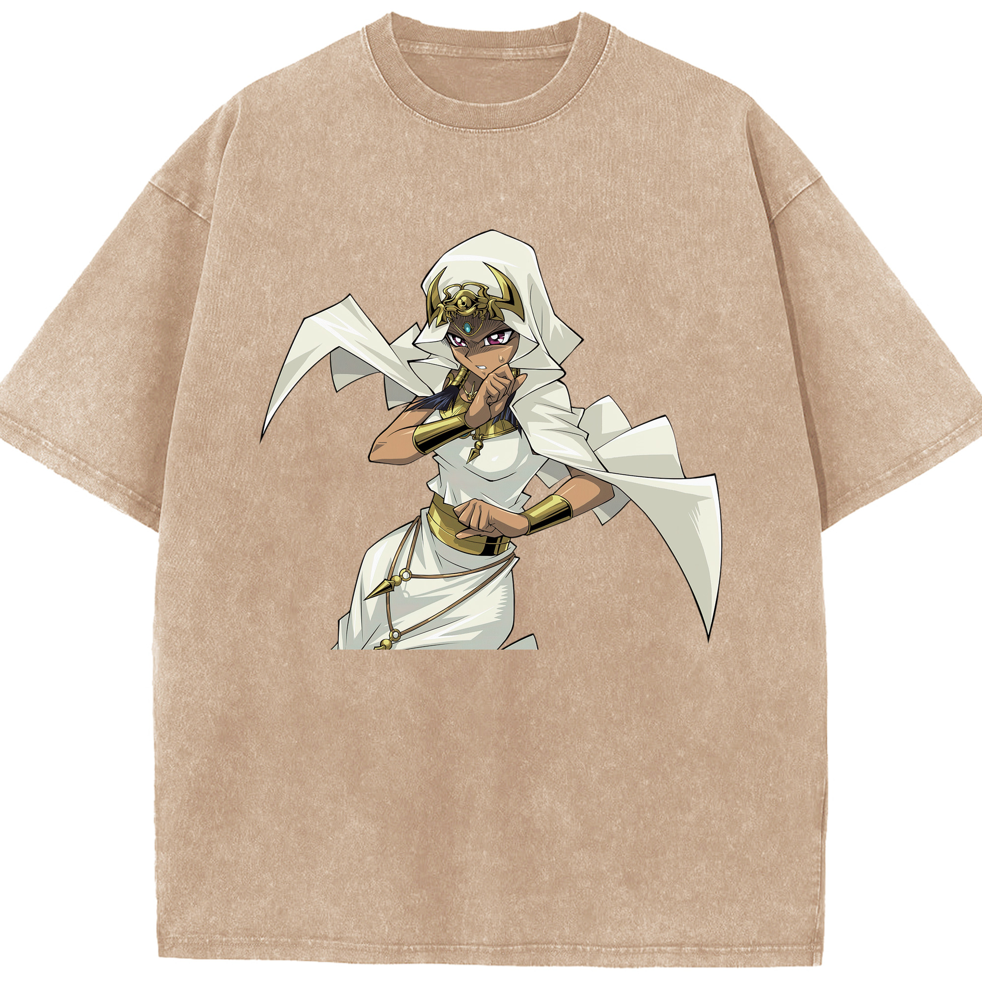 （画像用） 遊☆戯☆王 Yu-Gi-Oh! 綿100% ヴィンテージ風 半袖Tシャツ（フロントプリント）