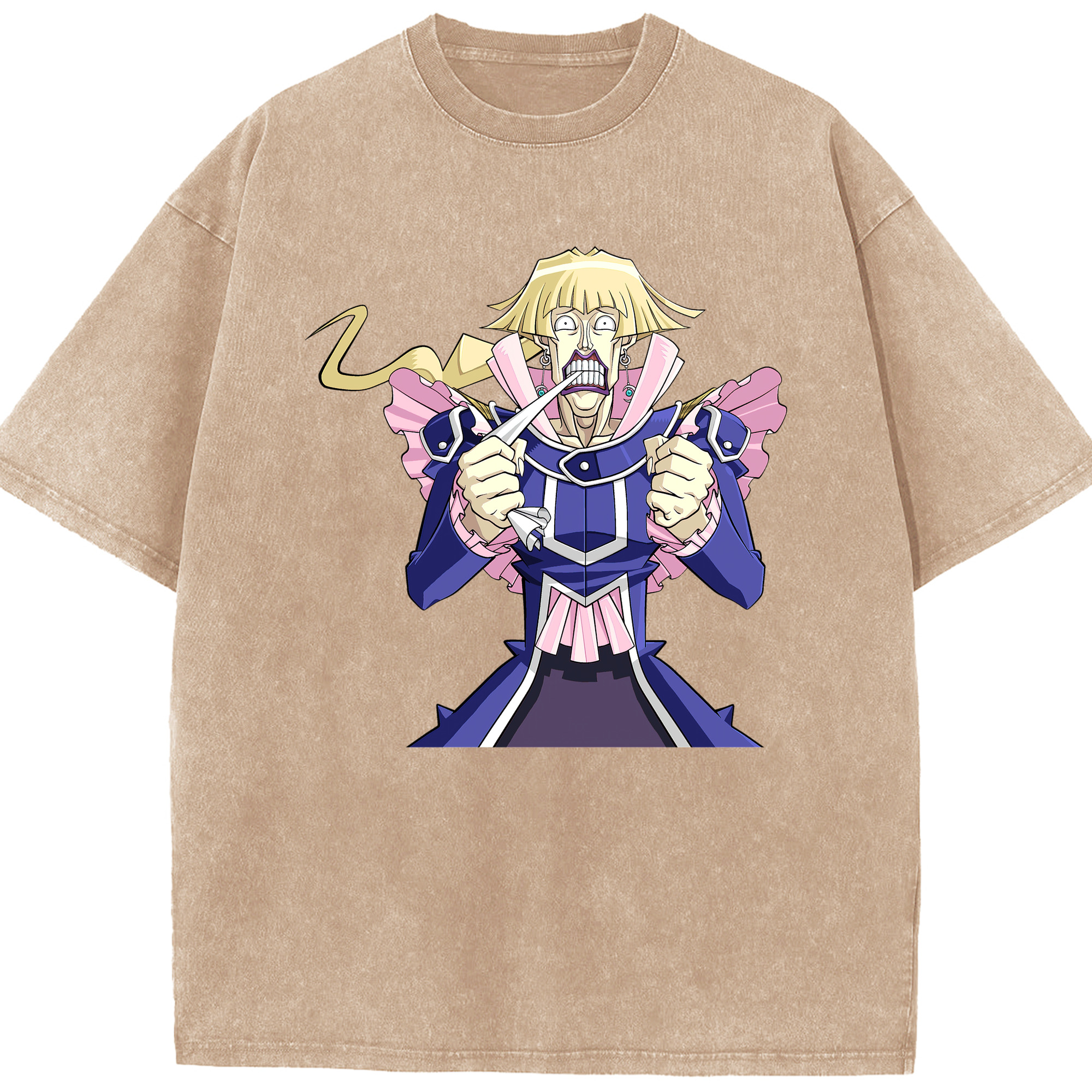 （画像用） 遊☆戯☆王 Yu-Gi-Oh! 綿100% ヴィンテージ風 半袖Tシャツ（フロントプリント）