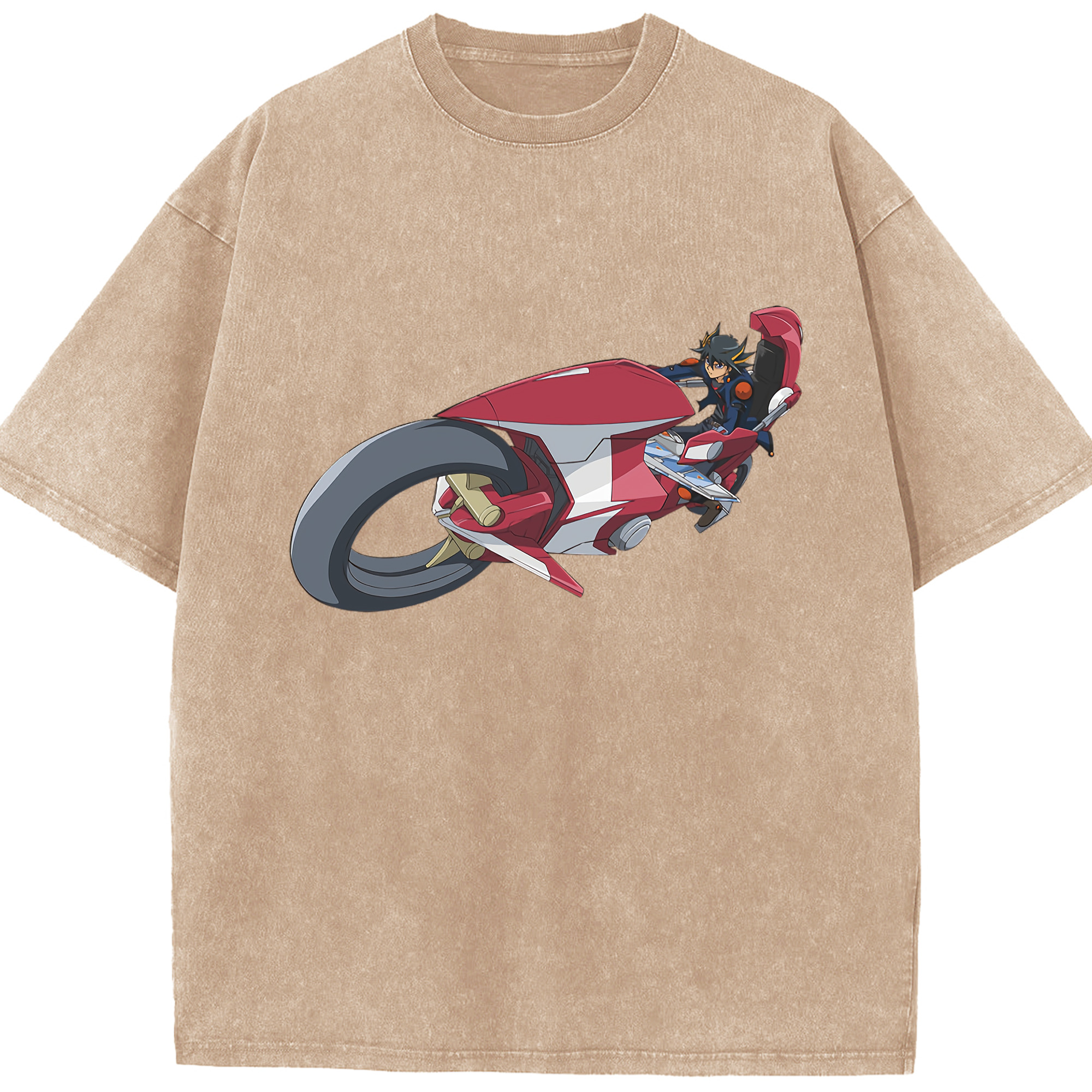 （画像用） 遊☆戯☆王 Yu-Gi-Oh! 綿100% ヴィンテージ風 半袖Tシャツ（フロントプリント）
