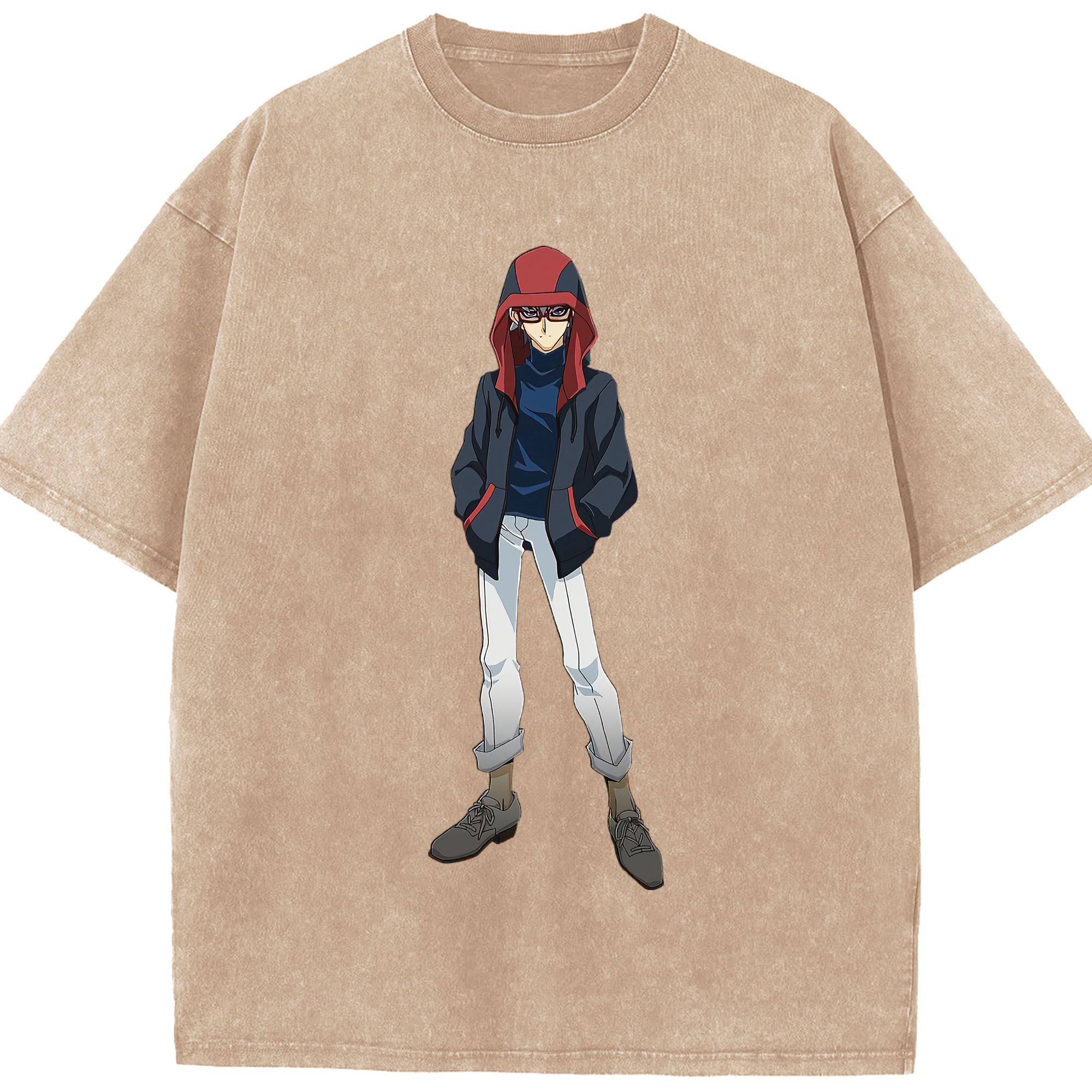 （画像用） 遊☆戯☆王 Yu-Gi-Oh! 綿100% ヴィンテージ風 半袖Tシャツ（フロントプリント）