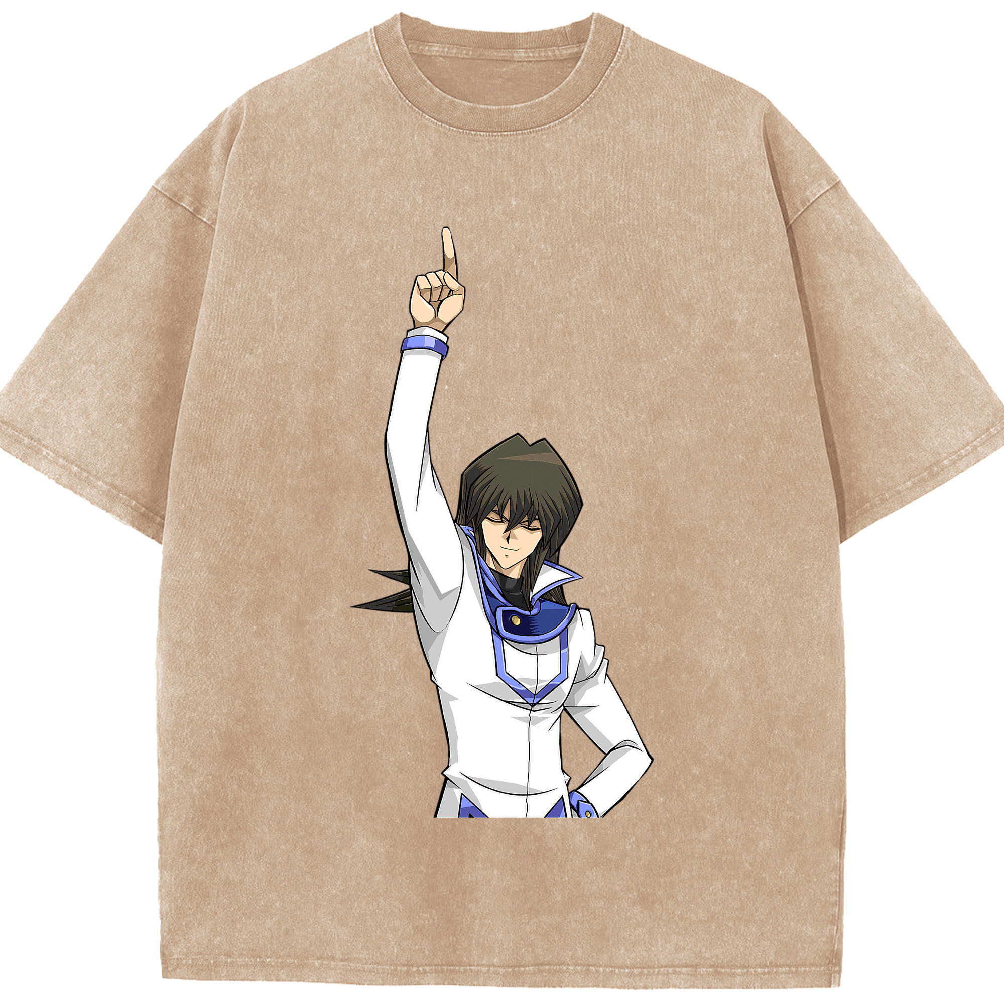 （画像用） 遊☆戯☆王 Yu-Gi-Oh! 綿100% ヴィンテージ風 半袖Tシャツ（フロントプリント）