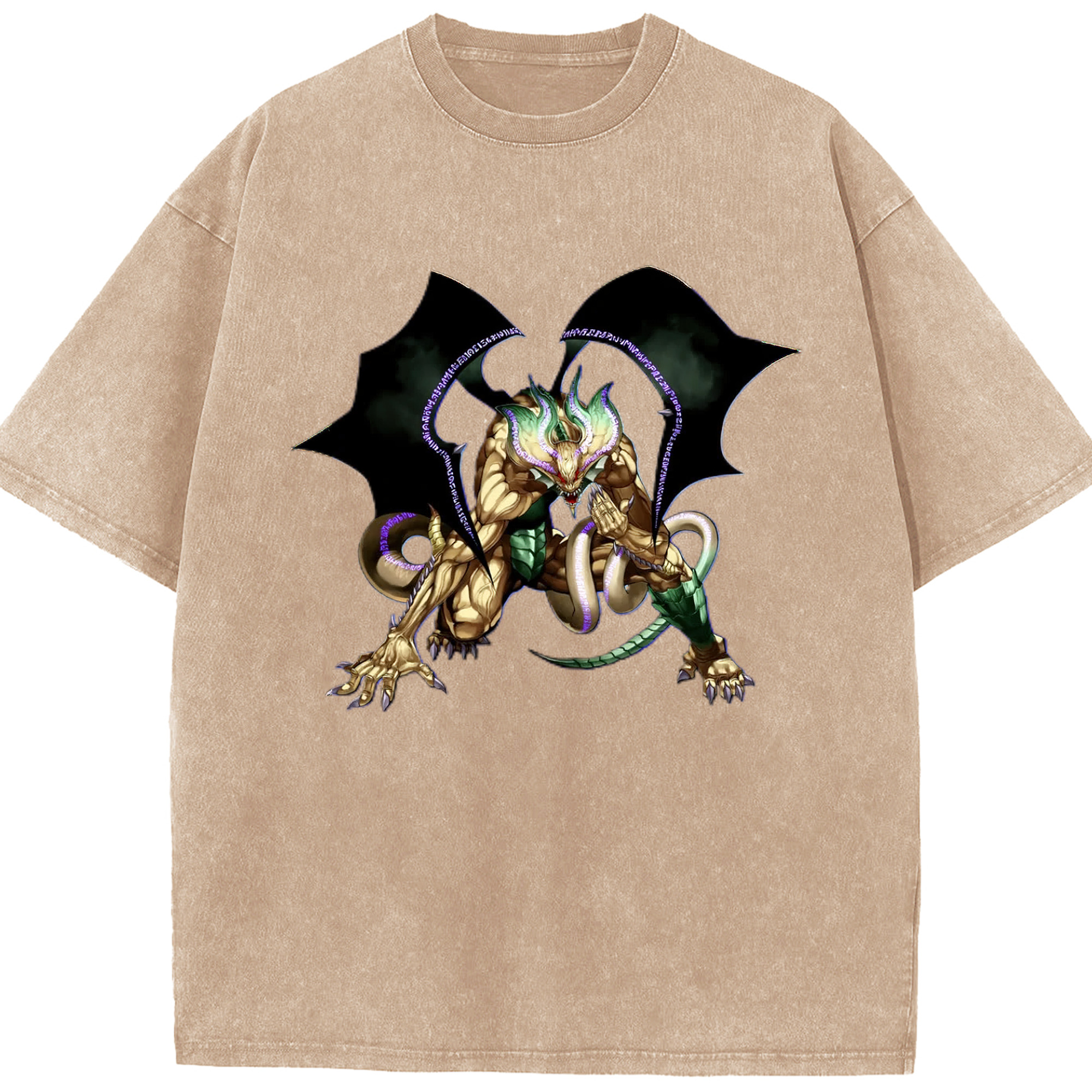 （画像用） 遊☆戯☆王 Yu-Gi-Oh! 綿100% ヴィンテージ風 半袖Tシャツ（フロントプリント）