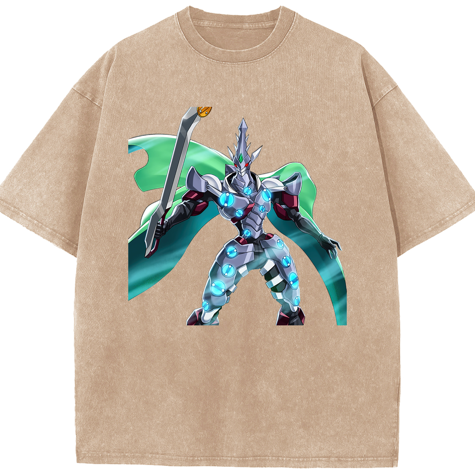 （画像用） 遊☆戯☆王 Yu-Gi-Oh! 綿100% ヴィンテージ風 半袖Tシャツ（フロントプリント）