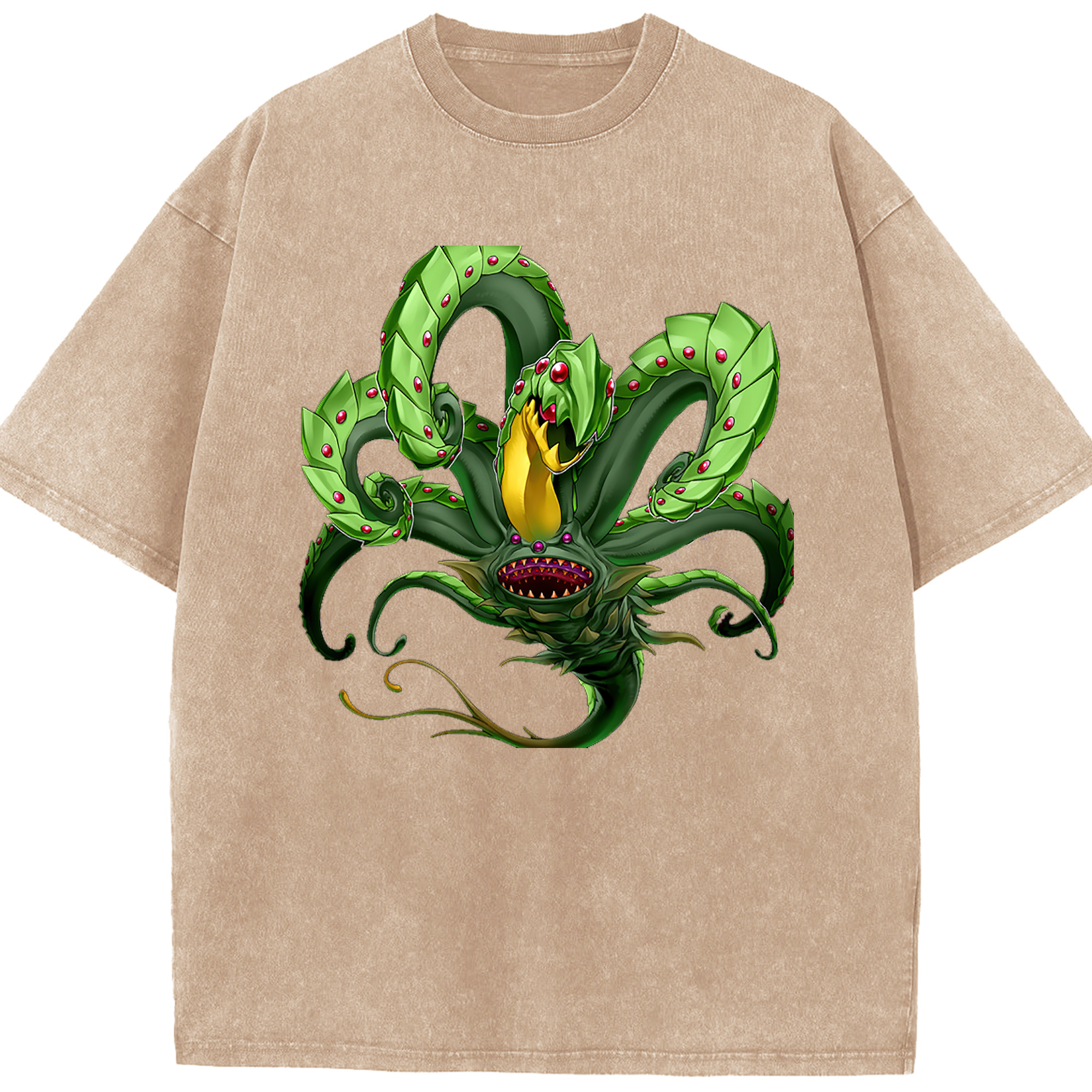 （画像用） 遊☆戯☆王 Yu-Gi-Oh! 綿100% ヴィンテージ風 半袖Tシャツ（フロントプリント）