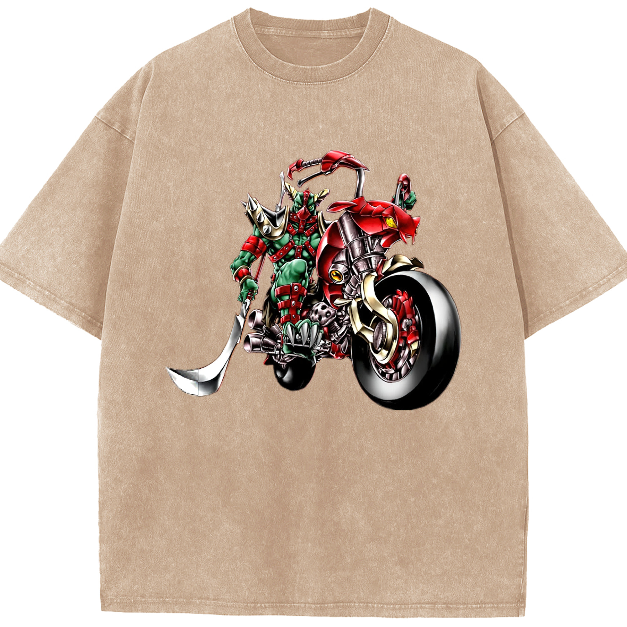 （画像用） 遊☆戯☆王 Yu-Gi-Oh! 綿100% ヴィンテージ風 半袖Tシャツ（フロントプリント）
