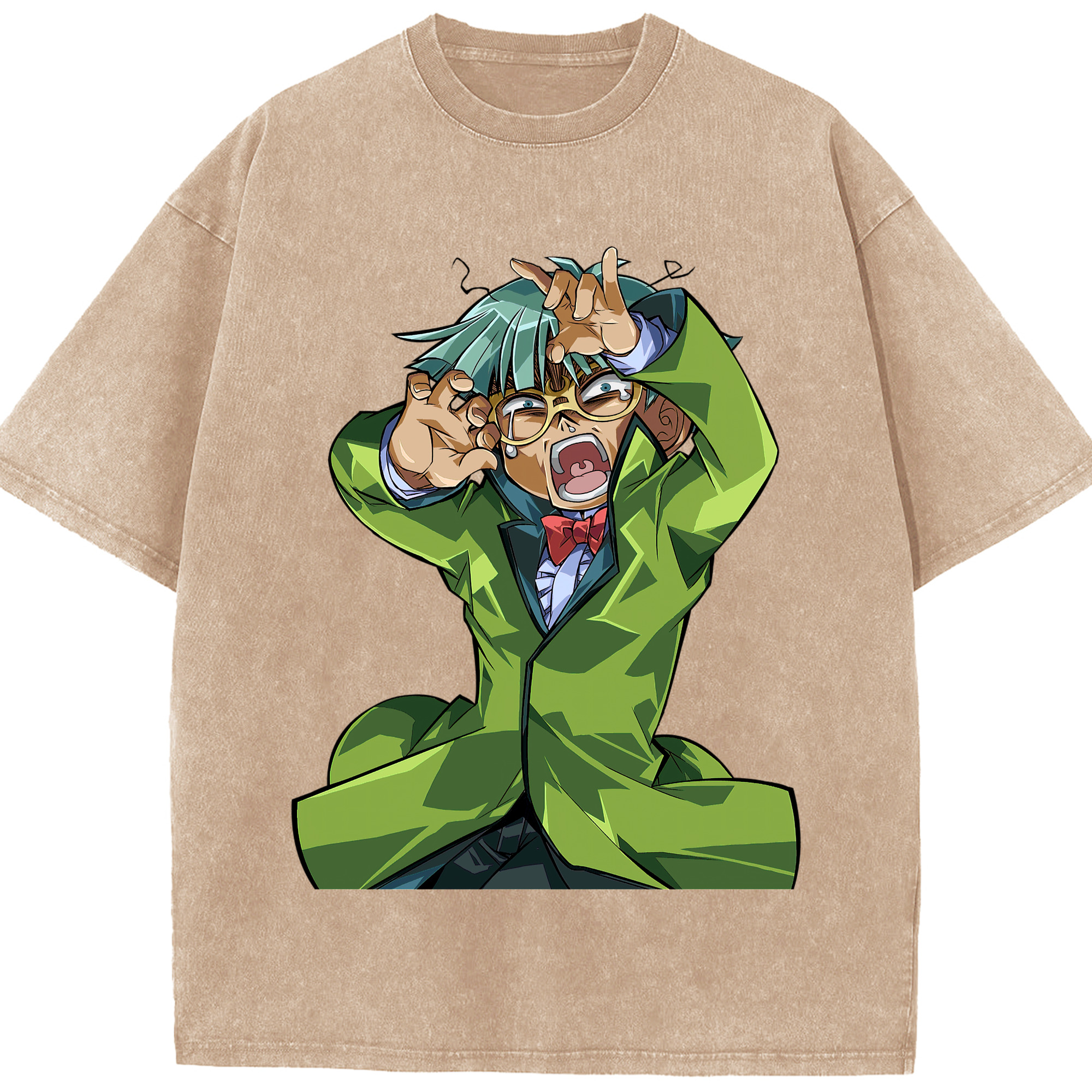 （画像用） 遊☆戯☆王 Yu-Gi-Oh! 綿100% ヴィンテージ風 半袖Tシャツ（フロントプリント）