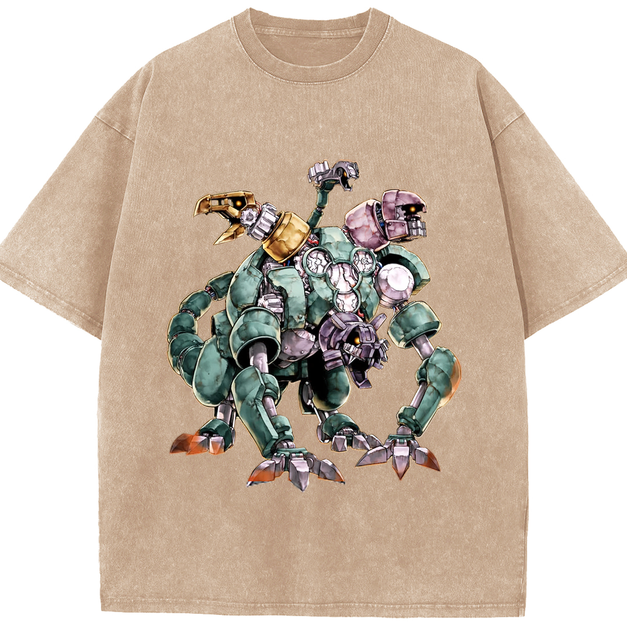 （画像用） 遊☆戯☆王 Yu-Gi-Oh! 綿100% ヴィンテージ風 半袖Tシャツ（フロントプリント）
