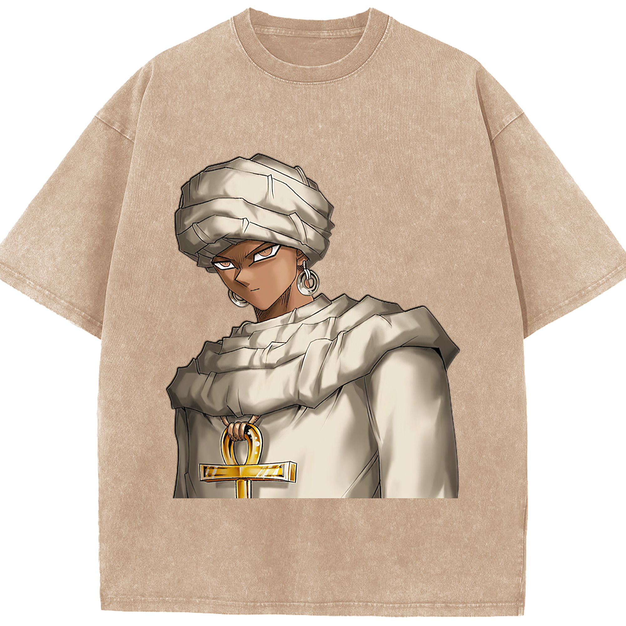 （画像用） 遊☆戯☆王 Yu-Gi-Oh! 綿100% ヴィンテージ風 半袖Tシャツ（フロントプリント）