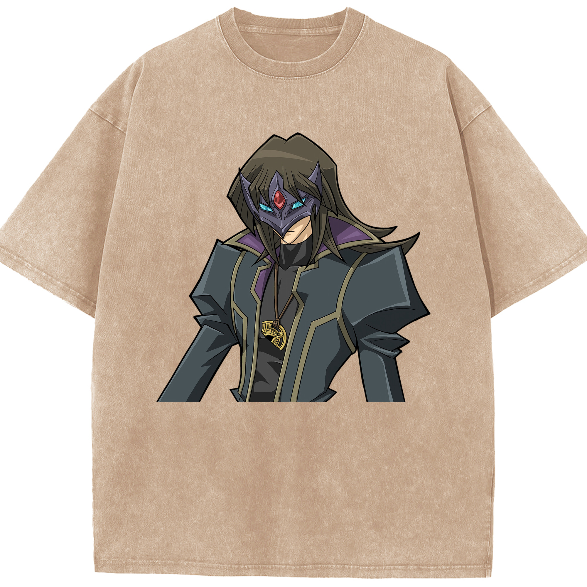 （画像用） 遊☆戯☆王 Yu-Gi-Oh! 綿100% ヴィンテージ風 半袖Tシャツ（フロントプリント）
