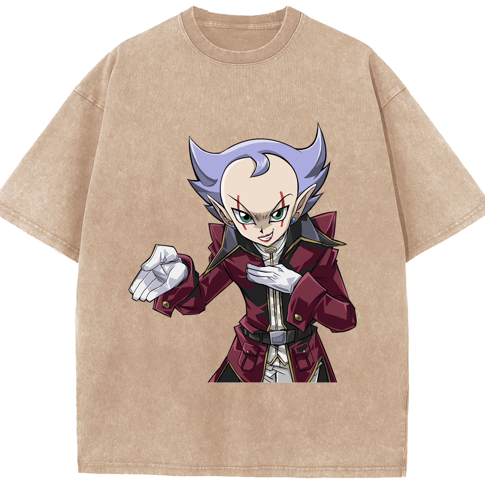 （画像用） 遊☆戯☆王 Yu-Gi-Oh! 綿100% ヴィンテージ風 半袖Tシャツ（フロントプリント）
