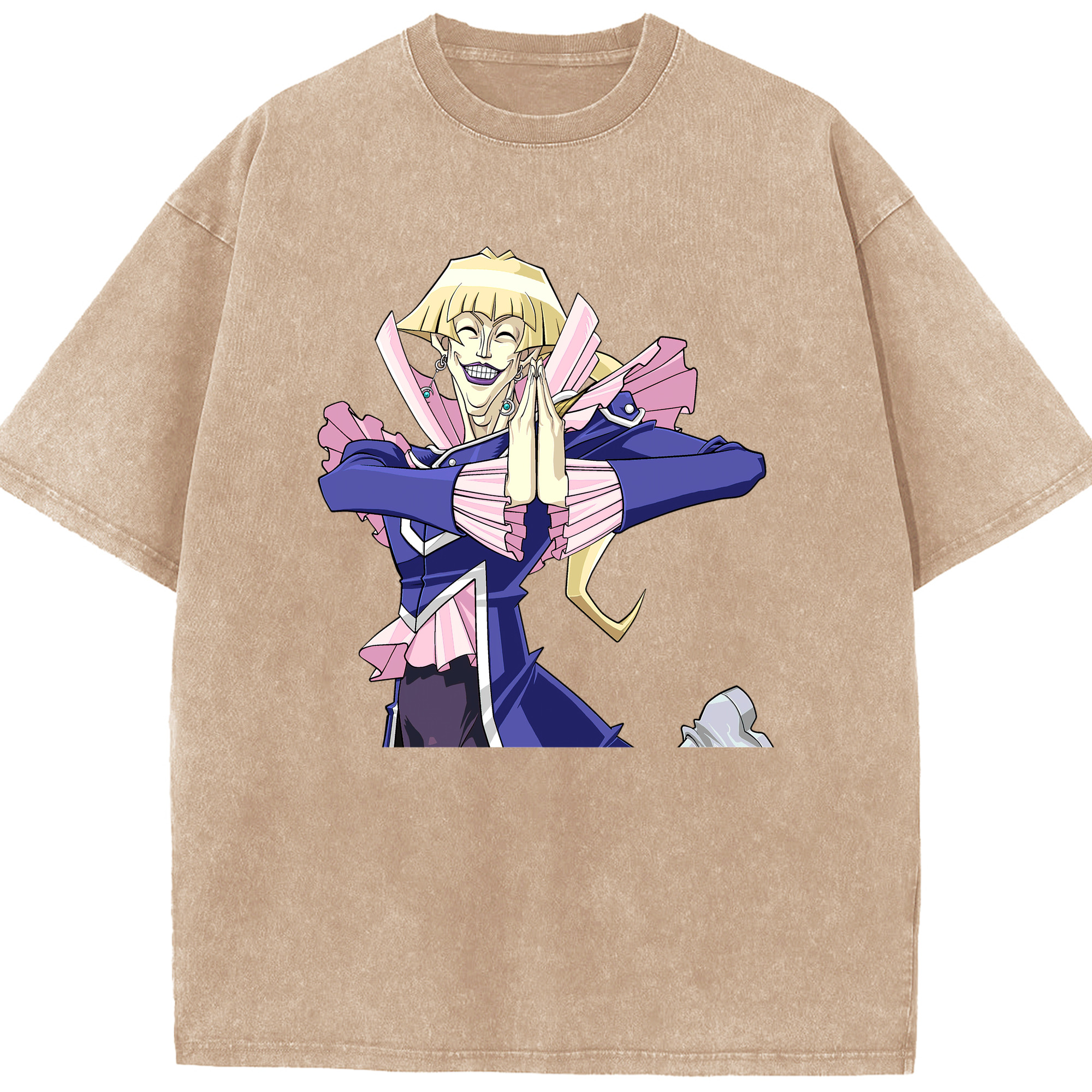 （画像用） 遊☆戯☆王 Yu-Gi-Oh! 綿100% ヴィンテージ風 半袖Tシャツ（フロントプリント）