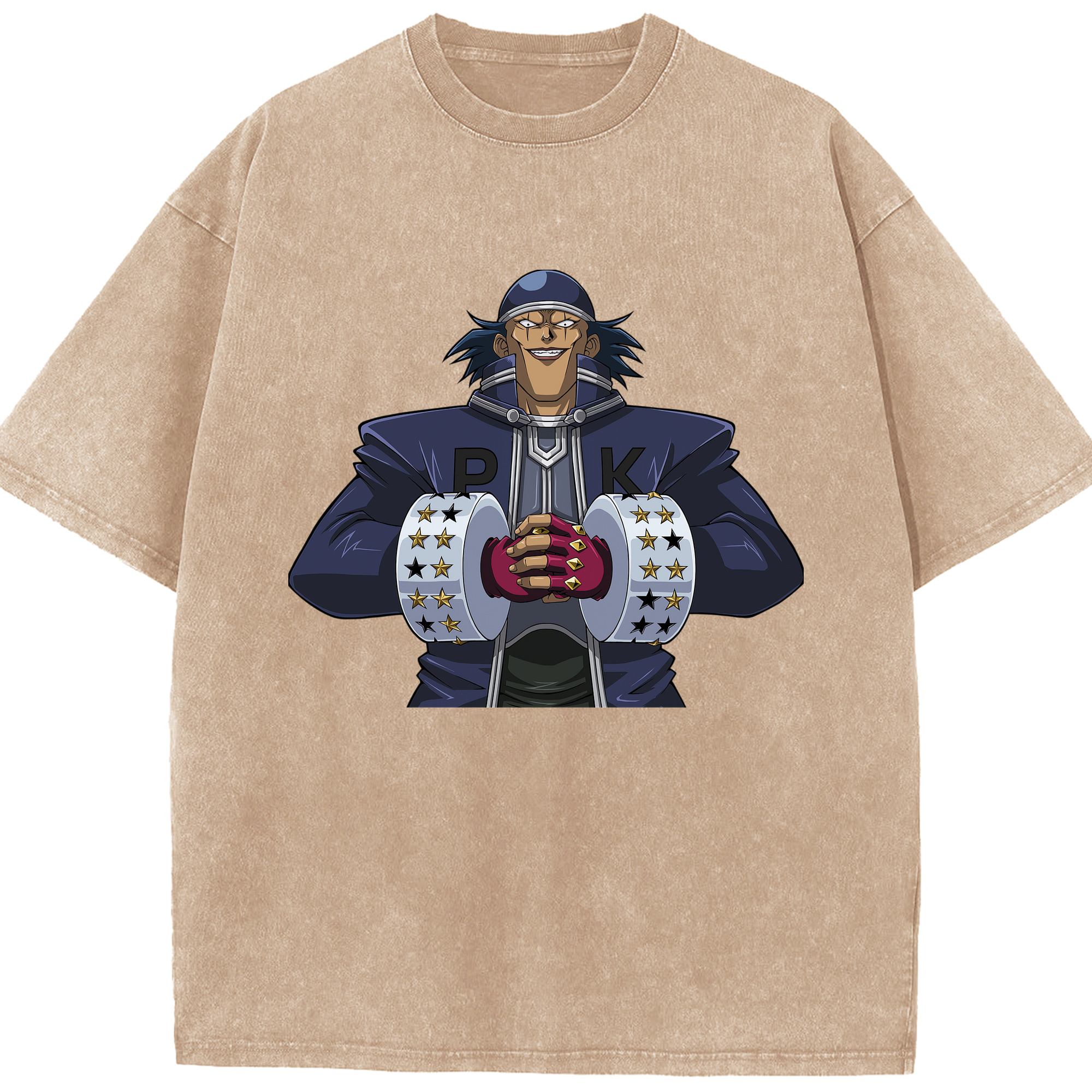 （画像用） 遊☆戯☆王 Yu-Gi-Oh! 綿100% ヴィンテージ風 半袖Tシャツ（フロントプリント）