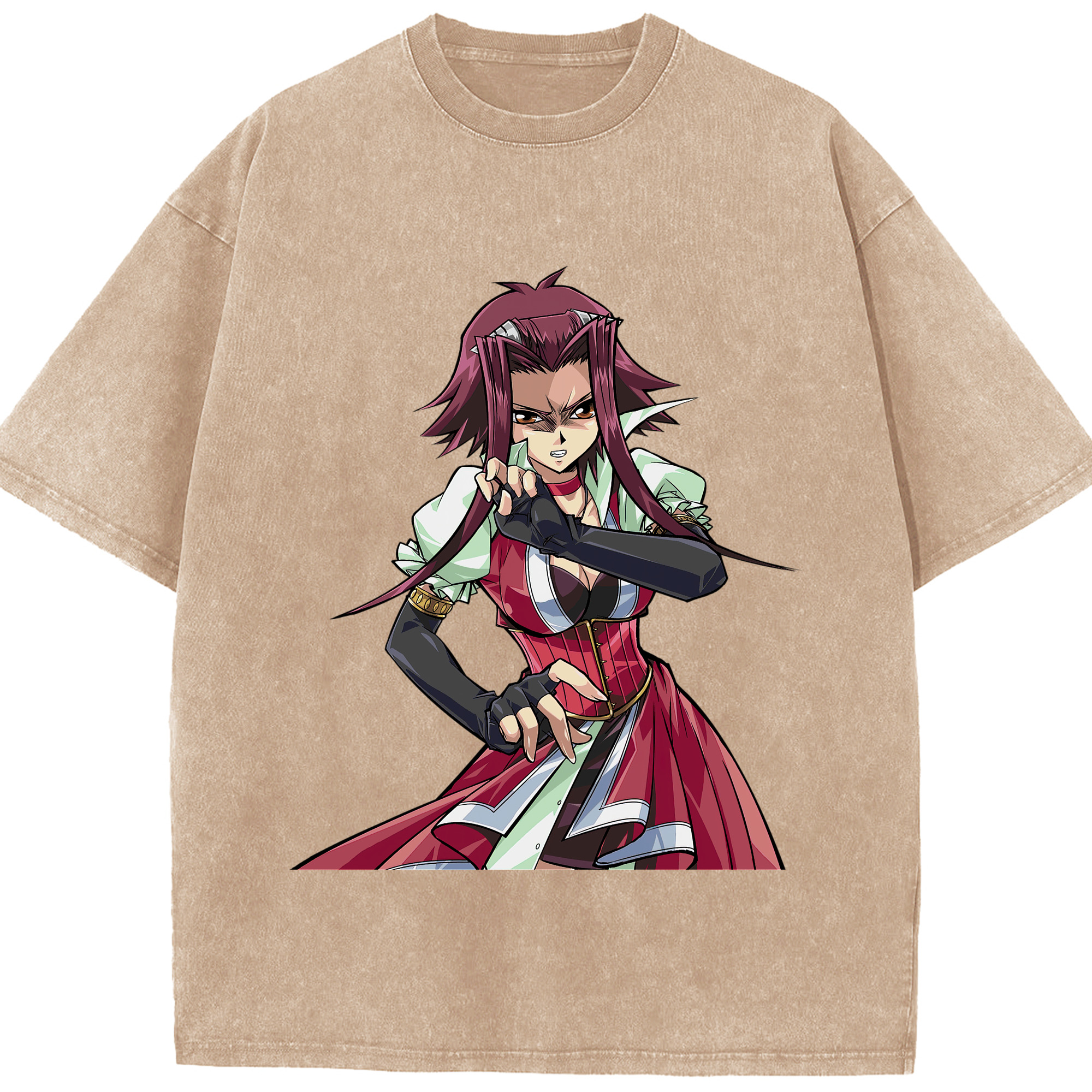 （画像用） 遊☆戯☆王 Yu-Gi-Oh! 綿100% ヴィンテージ風 半袖Tシャツ（フロントプリント）