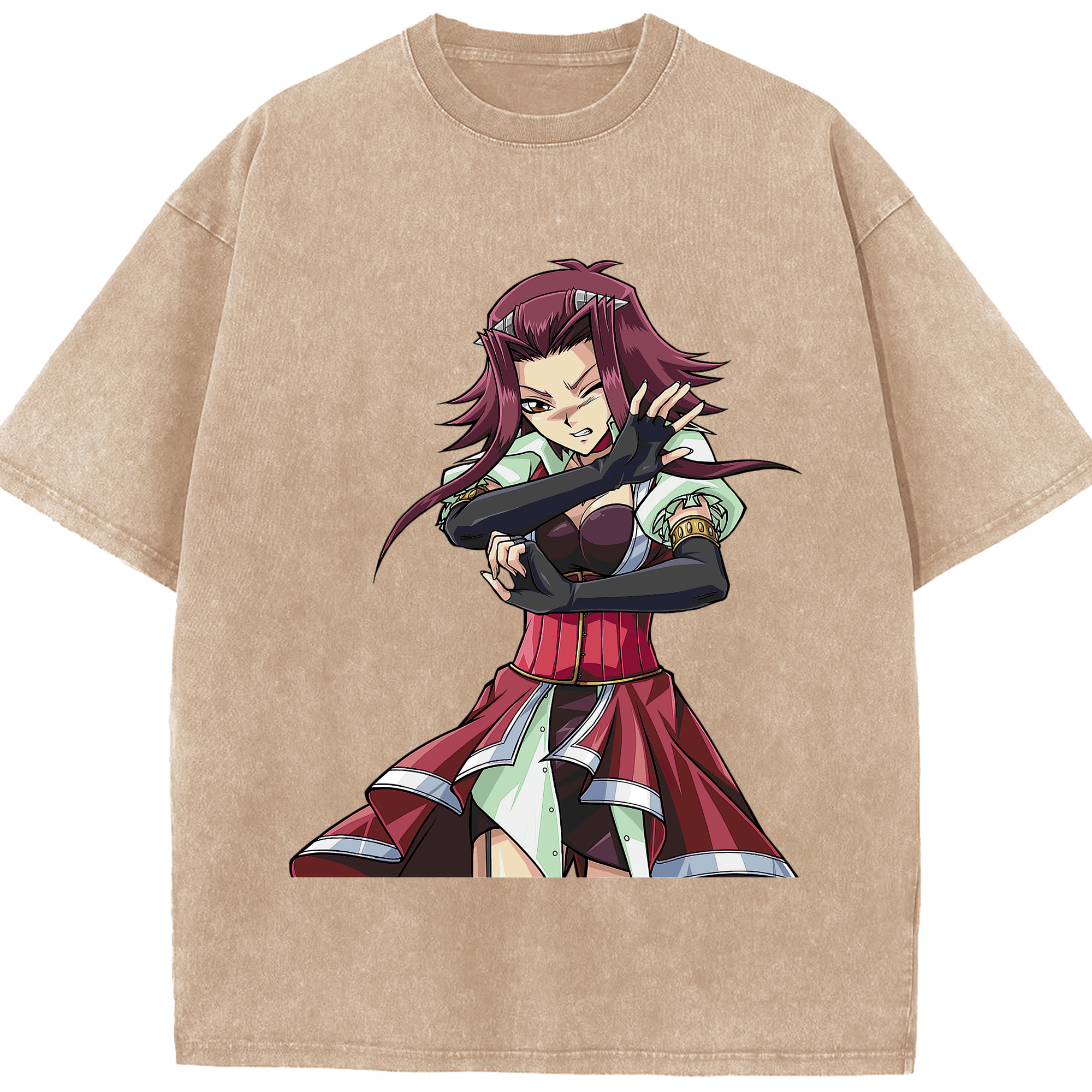 （画像用） 遊☆戯☆王 Yu-Gi-Oh! 綿100% ヴィンテージ風 半袖Tシャツ（フロントプリント）