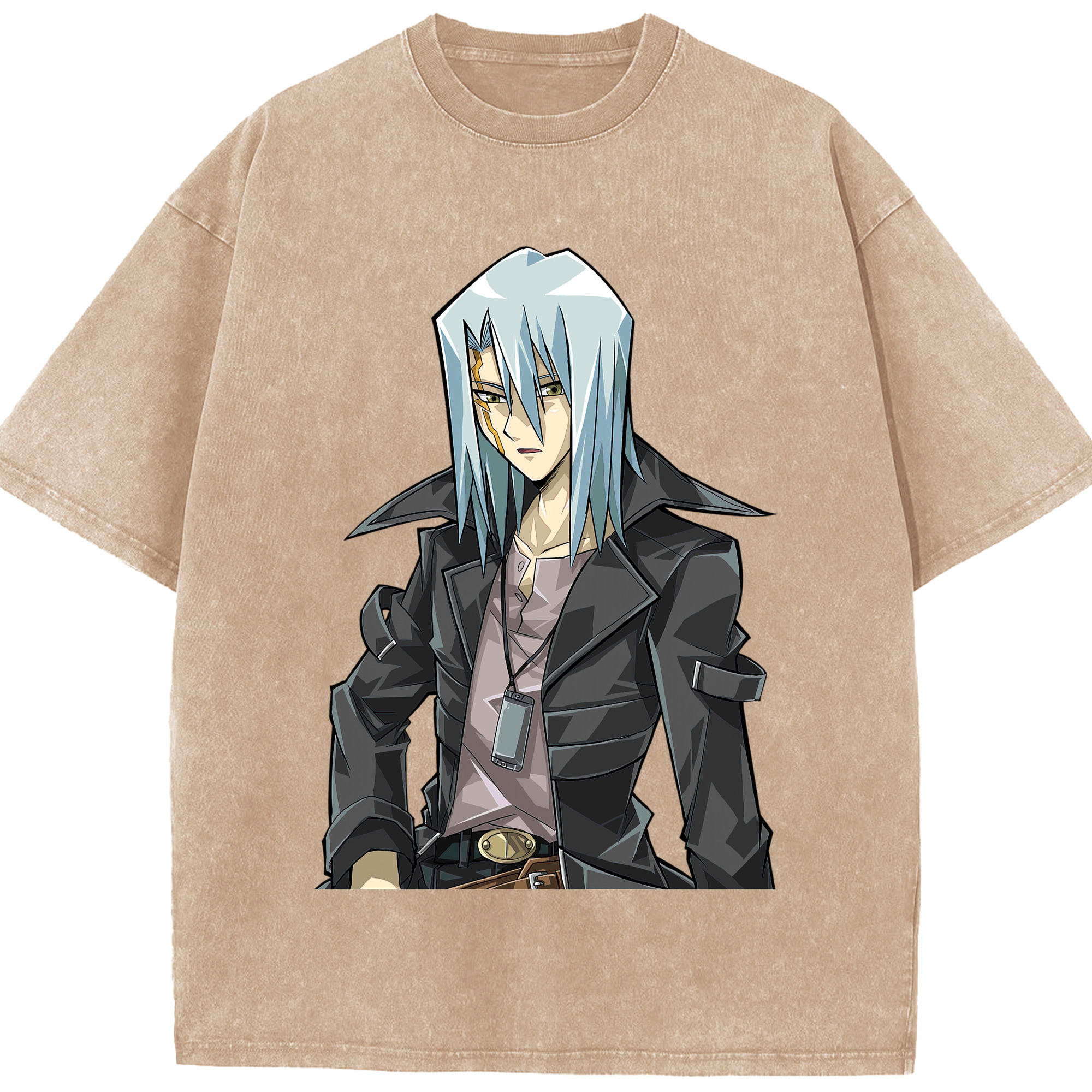 （画像用） 遊☆戯☆王 Yu-Gi-Oh! 綿100% ヴィンテージ風 半袖Tシャツ（フロントプリント）