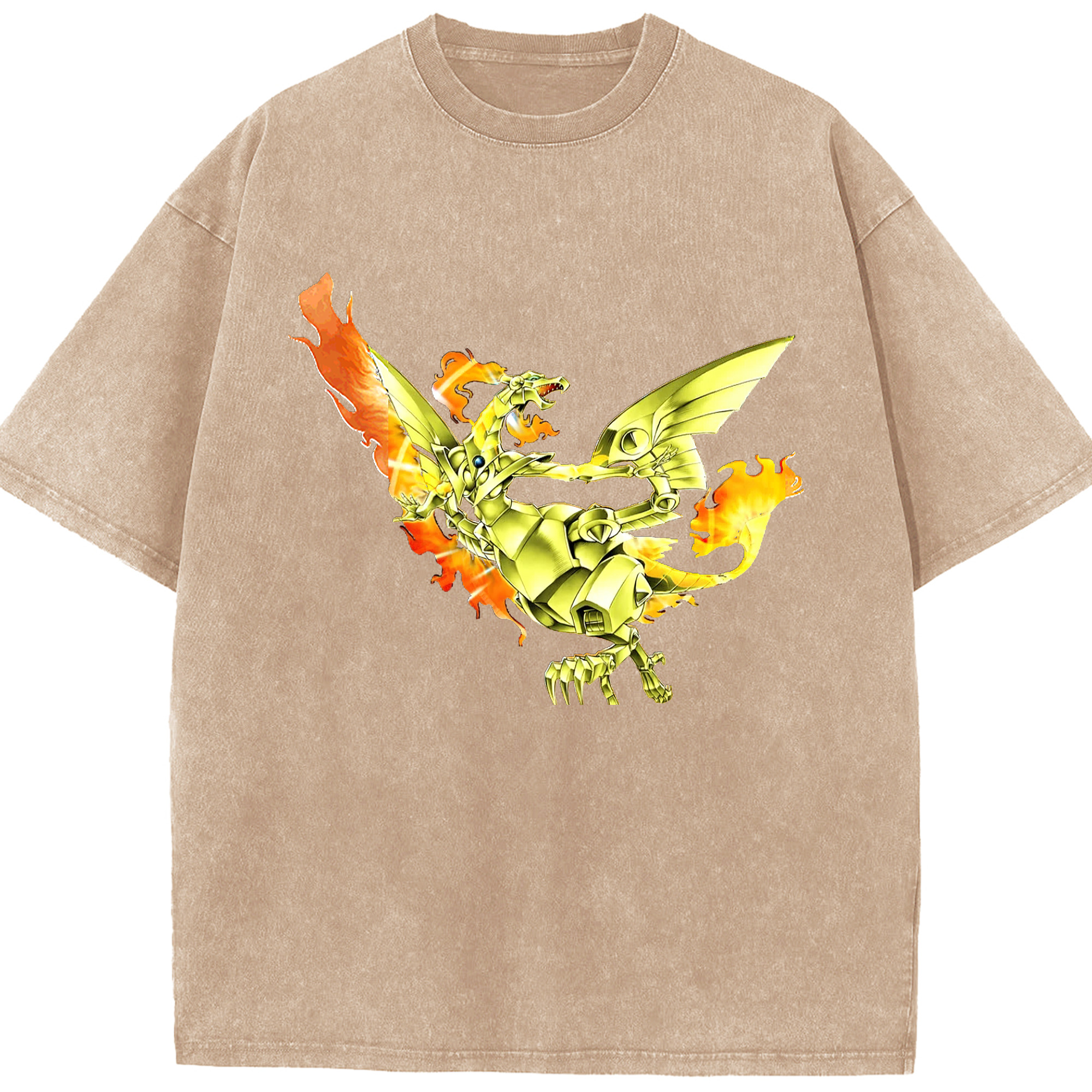 （画像用） 遊☆戯☆王 Yu-Gi-Oh! 綿100% ヴィンテージ風 半袖Tシャツ（フロントプリント）