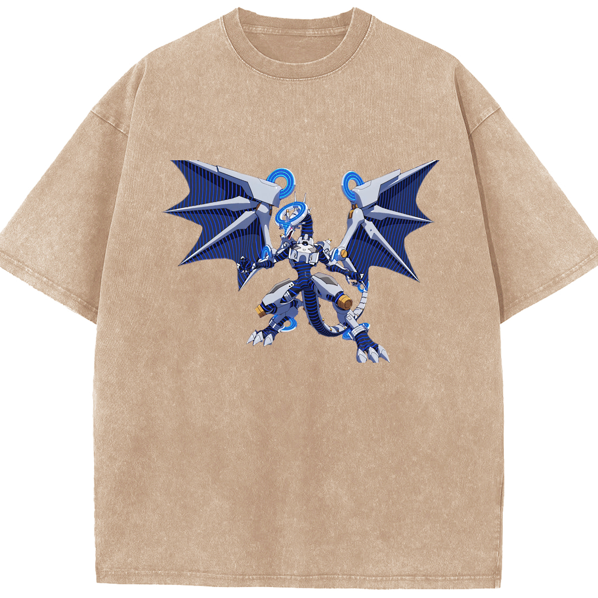 （画像用） 遊☆戯☆王 Yu-Gi-Oh! 綿100% ヴィンテージ風 半袖Tシャツ（フロントプリント）