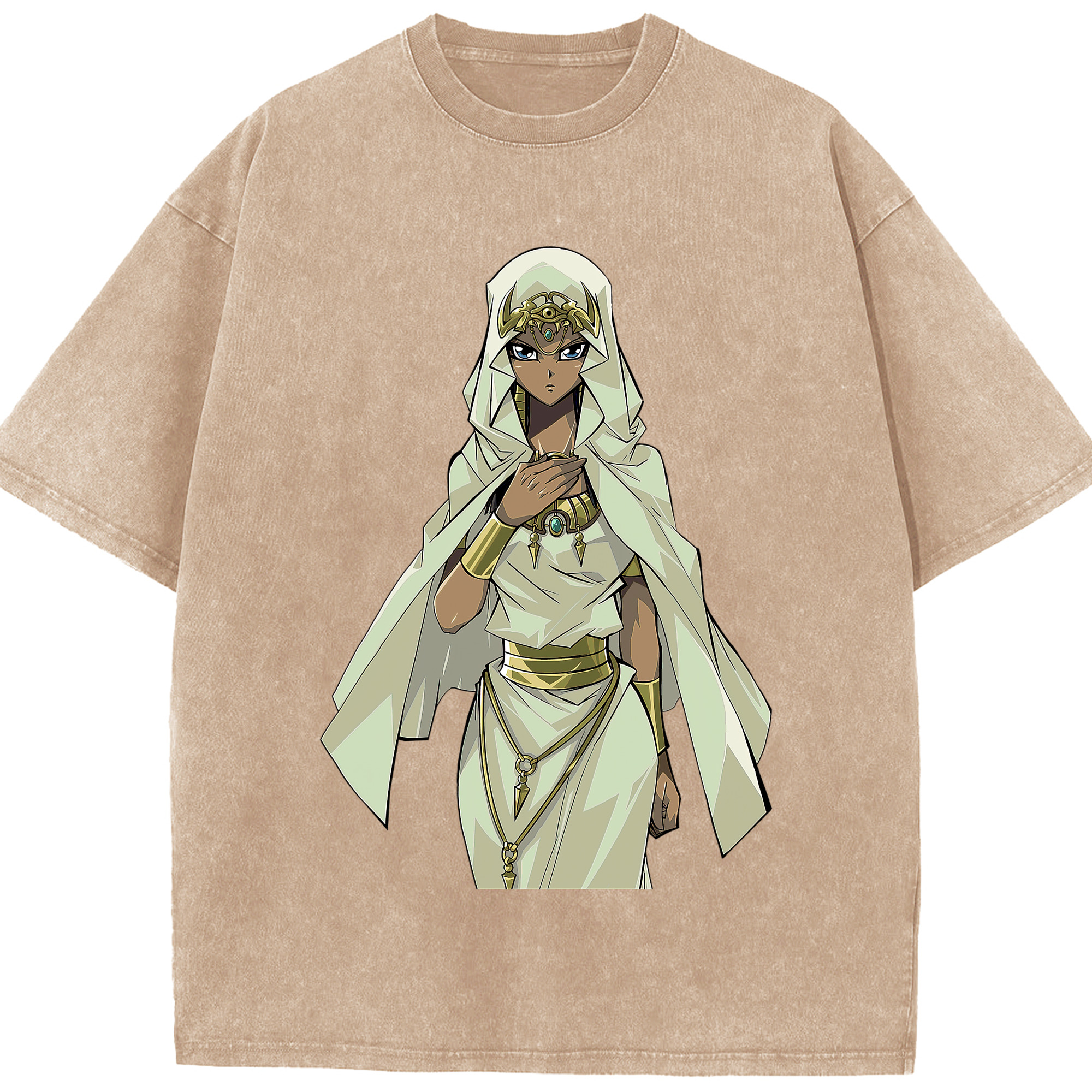 （画像用） 遊☆戯☆王 Yu-Gi-Oh! 綿100% ヴィンテージ風 半袖Tシャツ（フロントプリント）