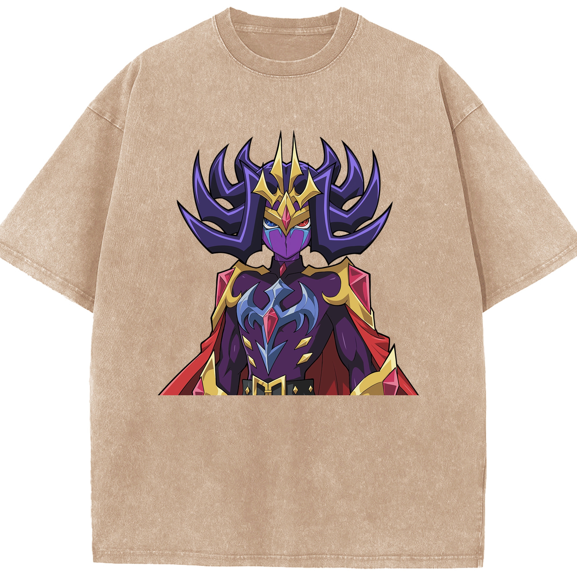 （画像用） 遊☆戯☆王 Yu-Gi-Oh! 綿100% ヴィンテージ風 半袖Tシャツ（フロントプリント）