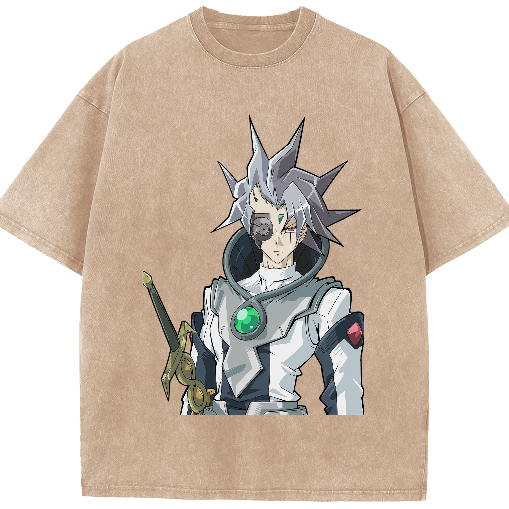 （画像用） 遊☆戯☆王 Yu-Gi-Oh! 綿100% ヴィンテージ風 半袖Tシャツ（フロントプリント）