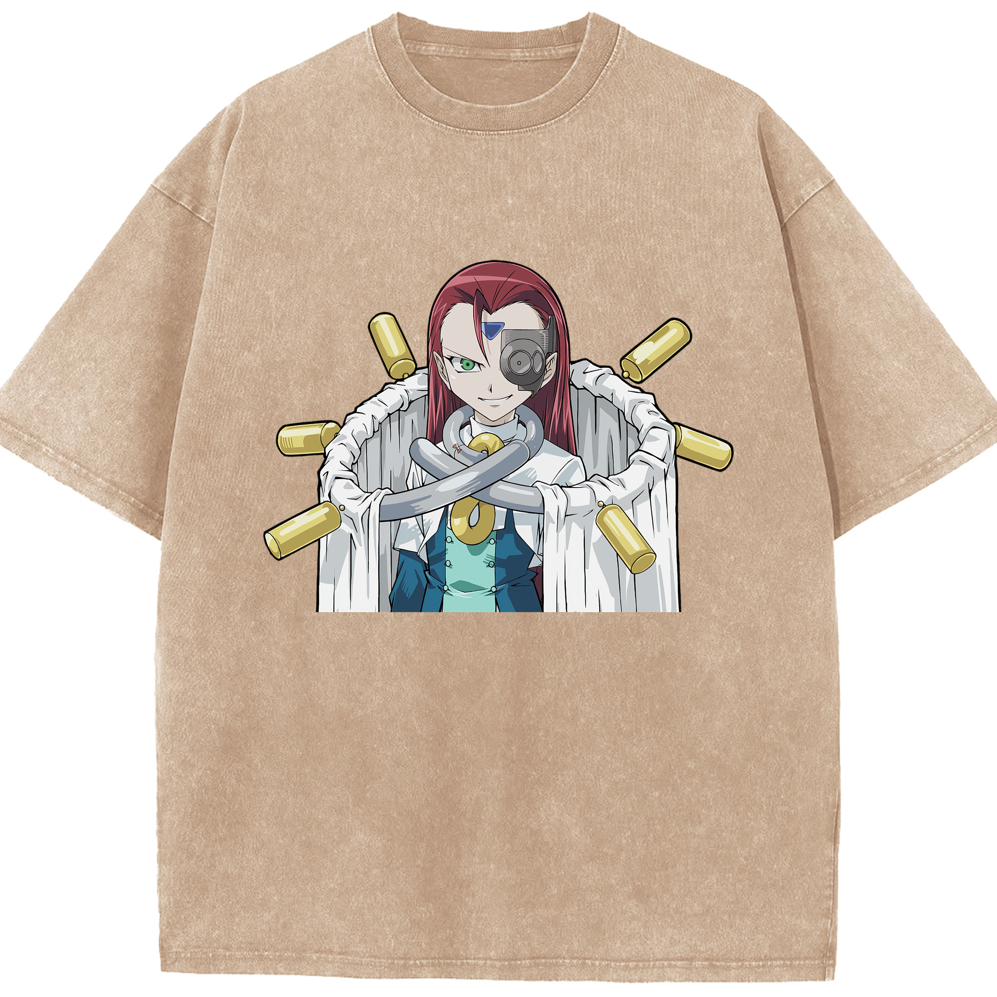 （画像用） 遊☆戯☆王 Yu-Gi-Oh! 綿100% ヴィンテージ風 半袖Tシャツ（フロントプリント）