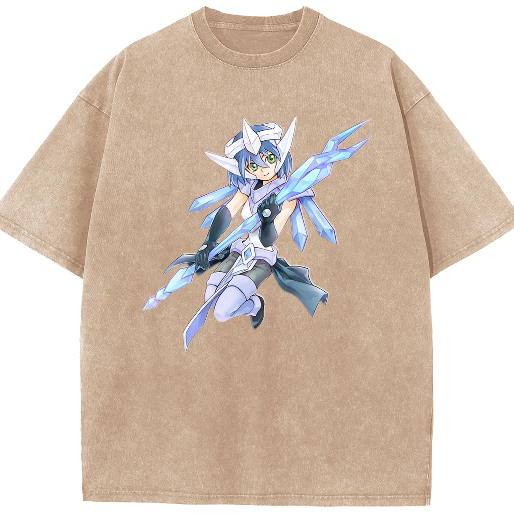 （画像用） 遊☆戯☆王 Yu-Gi-Oh! 綿100% ヴィンテージ風 半袖Tシャツ（フロントプリント）