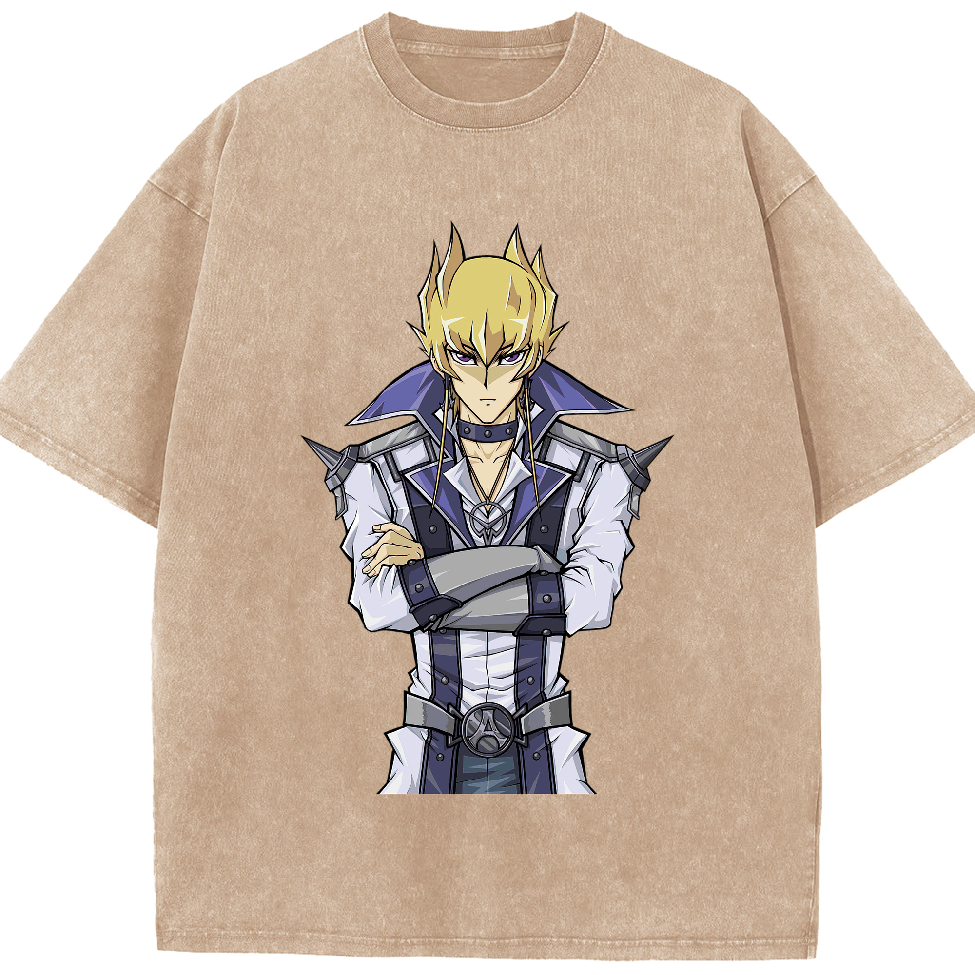 （画像用） 遊☆戯☆王 Yu-Gi-Oh! 綿100% ヴィンテージ風 半袖Tシャツ（フロントプリント）