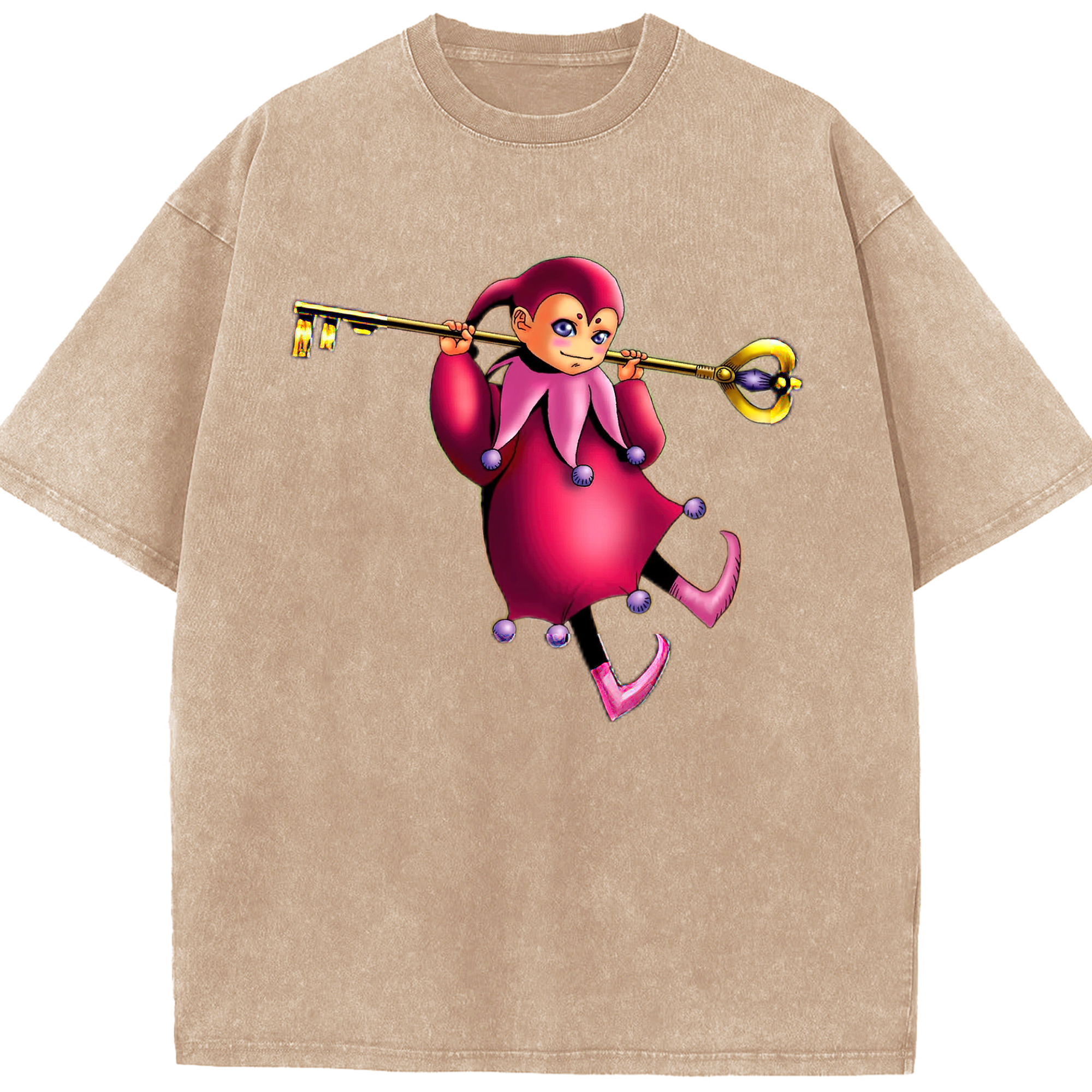 （画像用） 遊☆戯☆王 Yu-Gi-Oh! 綿100% ヴィンテージ風 半袖Tシャツ（フロントプリント）