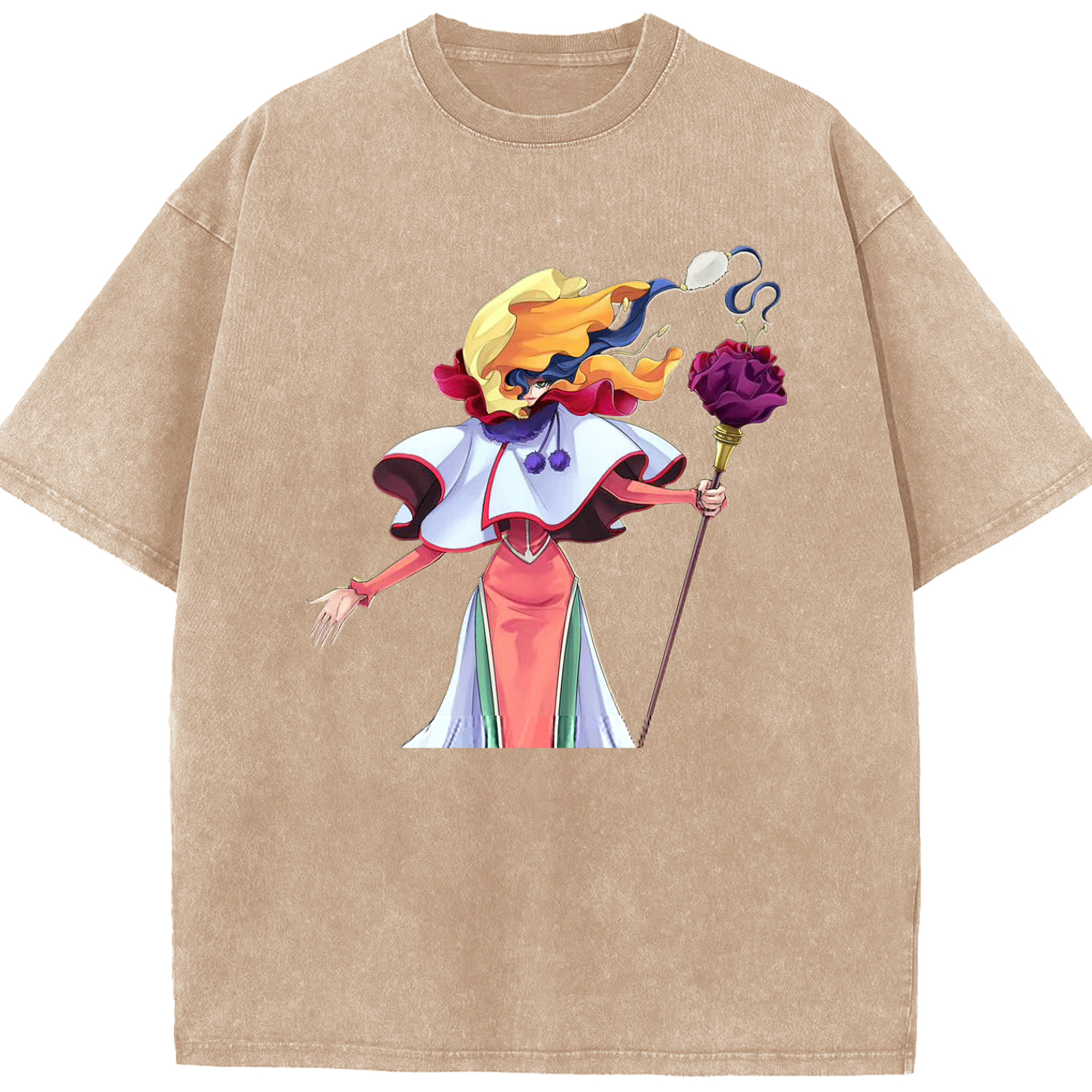 （画像用） 遊☆戯☆王 Yu-Gi-Oh! 綿100% ヴィンテージ風 半袖Tシャツ（フロントプリント）