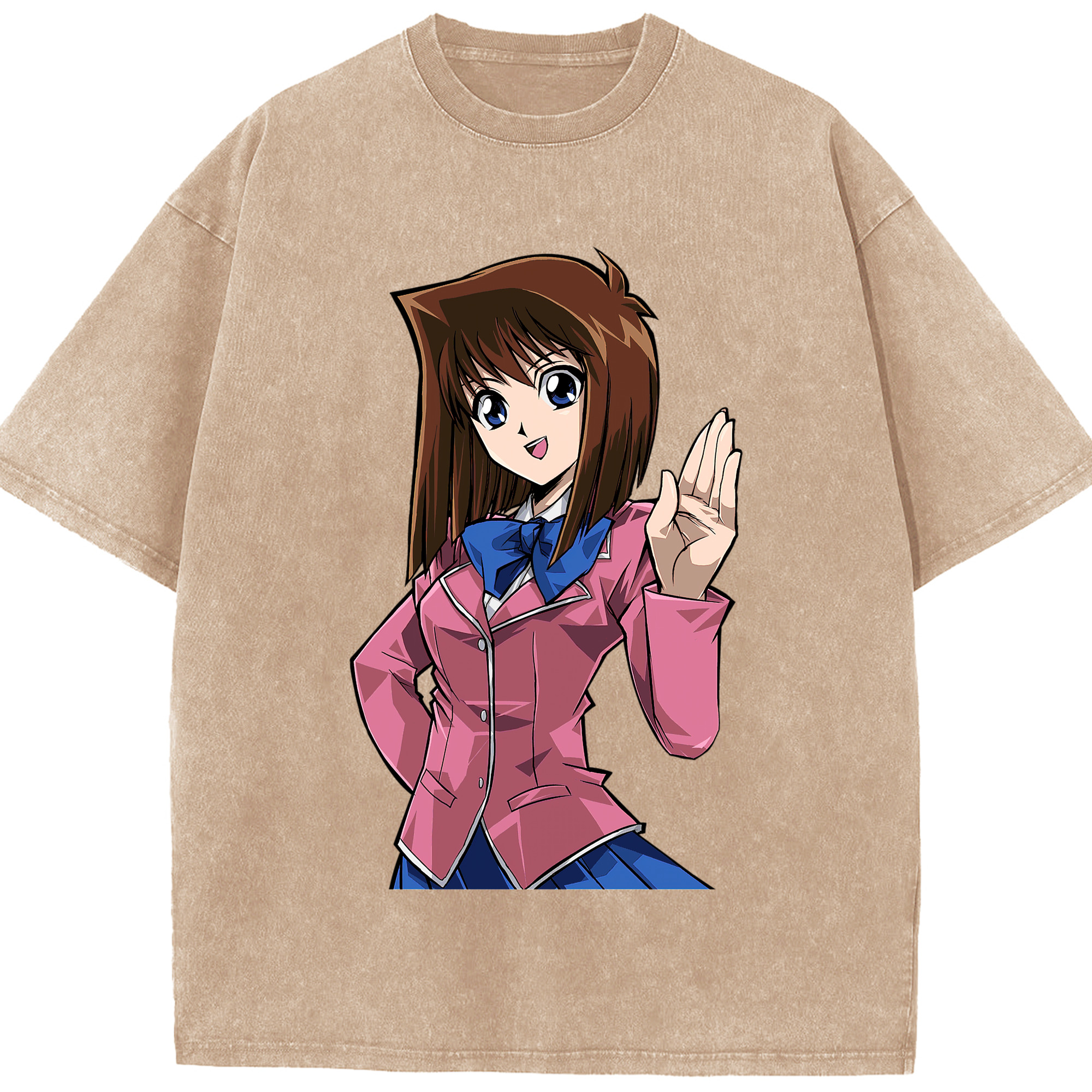 （画像用） 遊☆戯☆王 Yu-Gi-Oh! 綿100% ヴィンテージ風 半袖Tシャツ（フロントプリント）