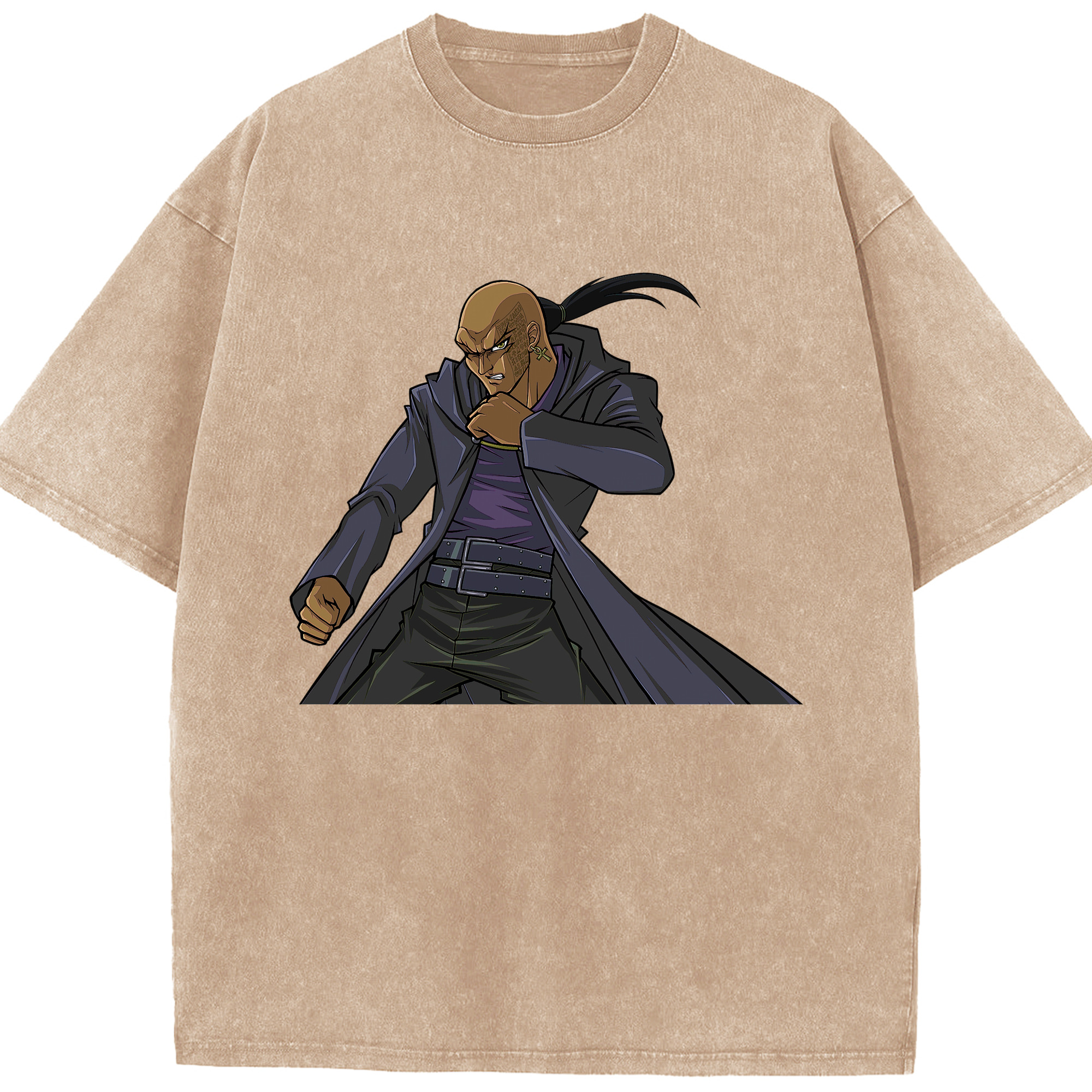 （画像用） 遊☆戯☆王 Yu-Gi-Oh! 綿100% ヴィンテージ風 半袖Tシャツ（フロントプリント）